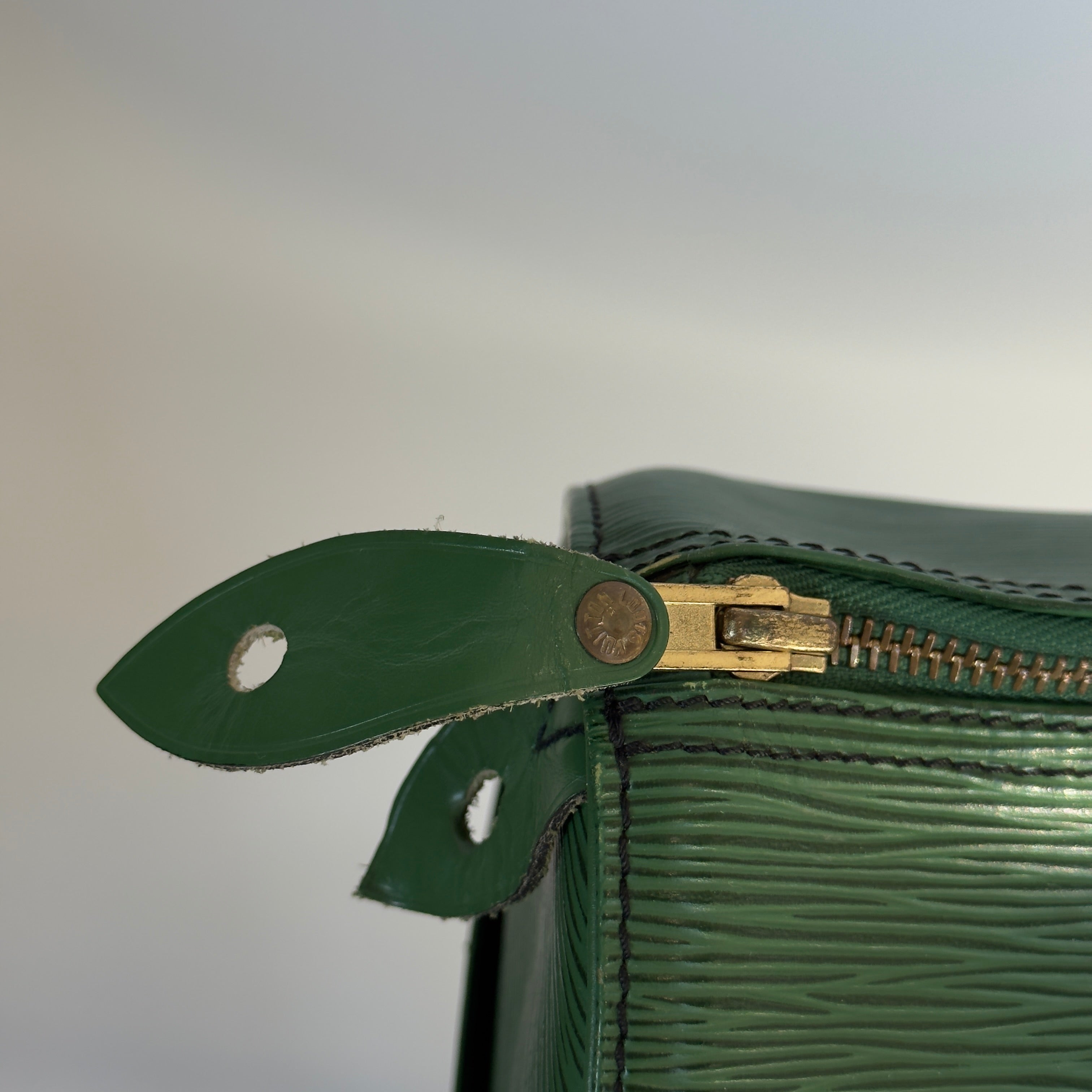 Louis Vuitton Rare Green Epi Leather Speedy 35 - Queen May