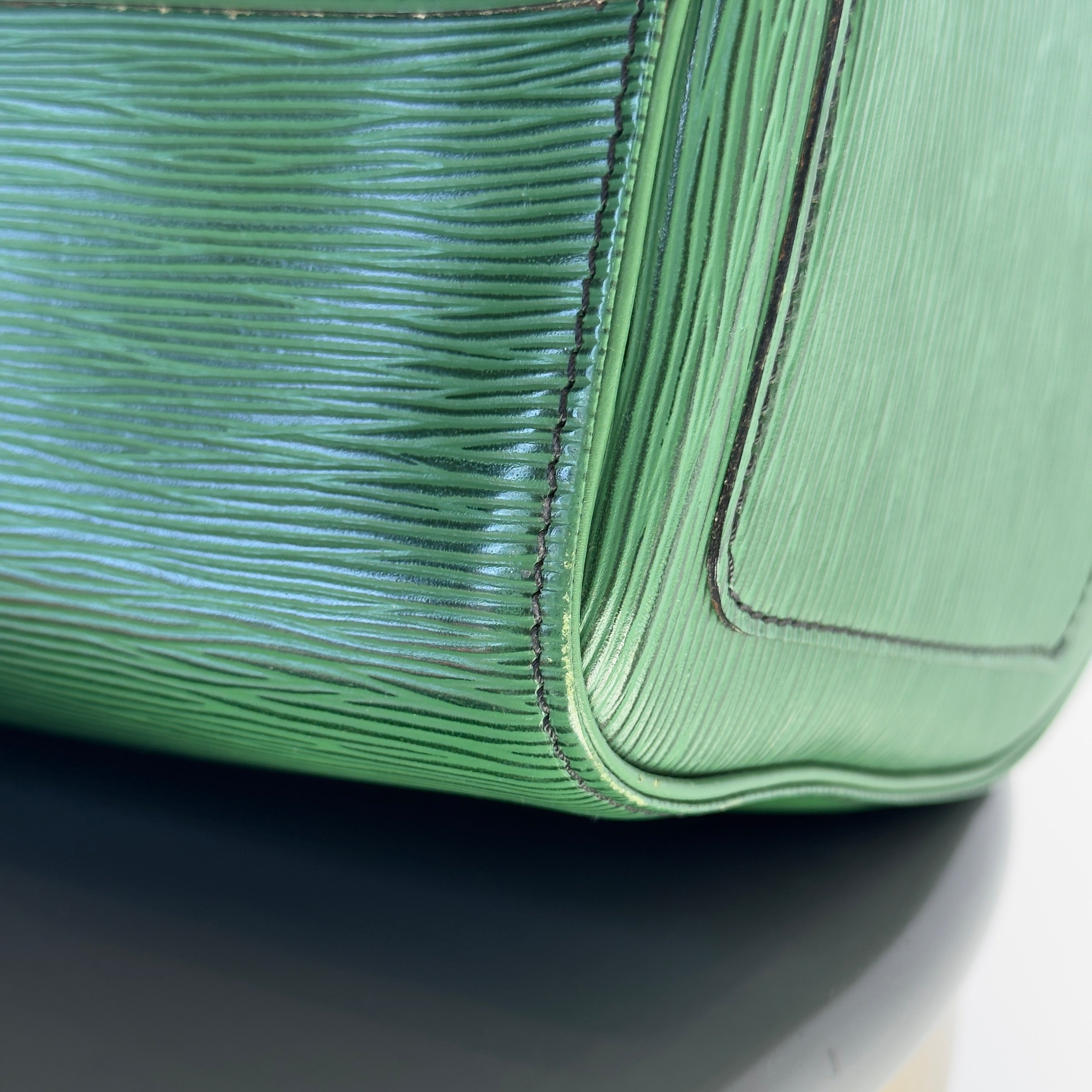 Louis Vuitton Rare Green Epi Leather Speedy 35 - Queen May