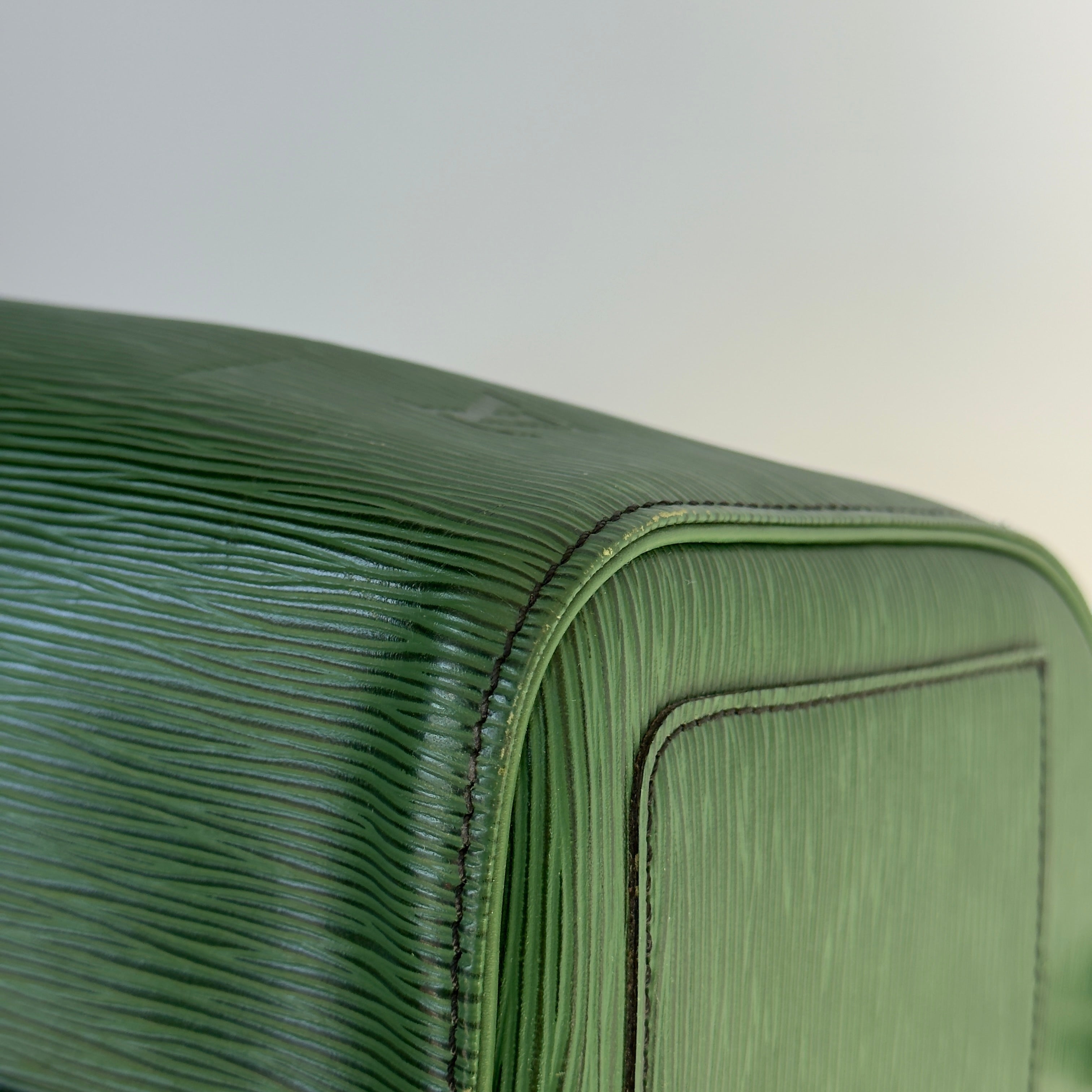 Louis Vuitton Rare Green Epi Leather Speedy 35 - Queen May