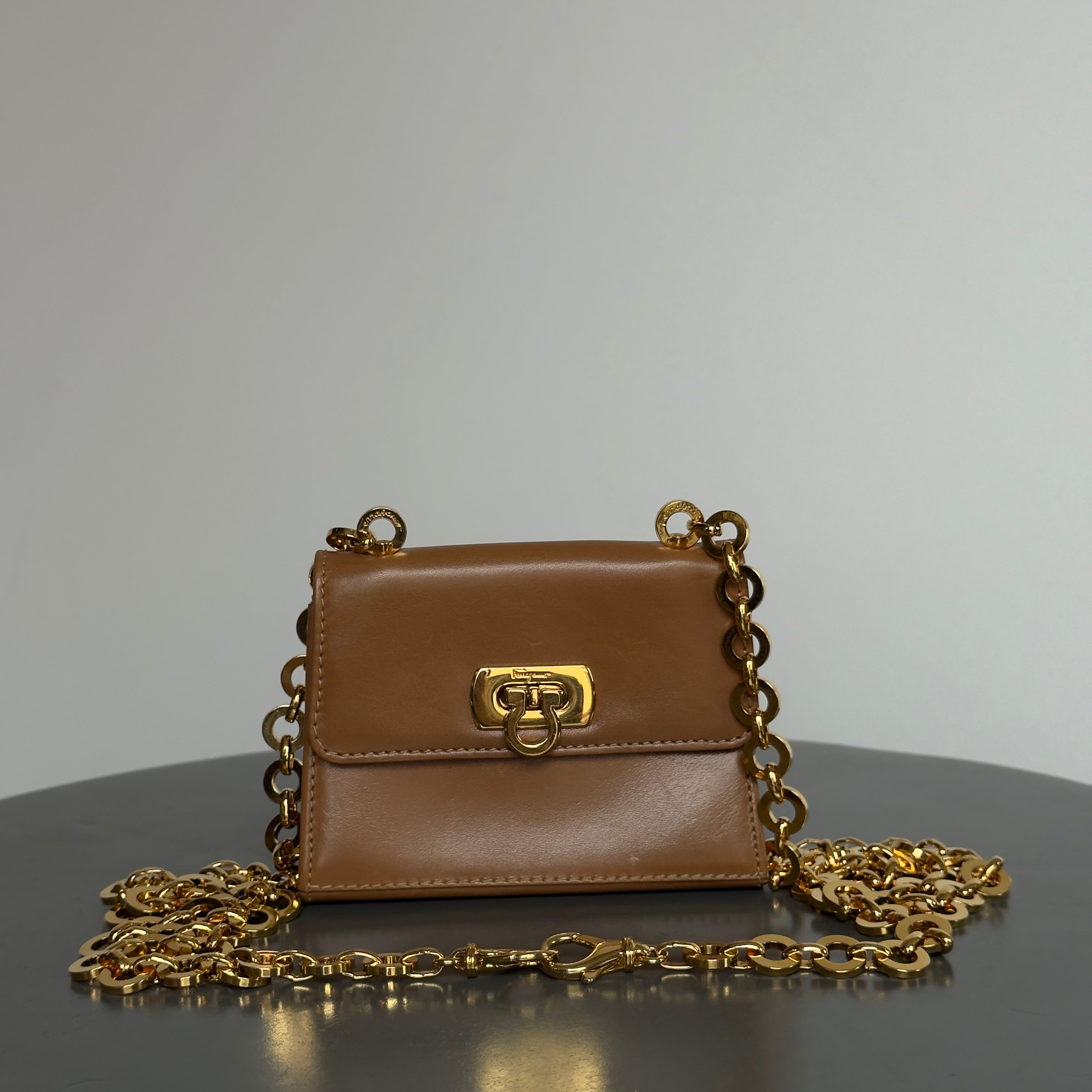 Salvatore Ferragamo Chain Micro Bag - Queen May