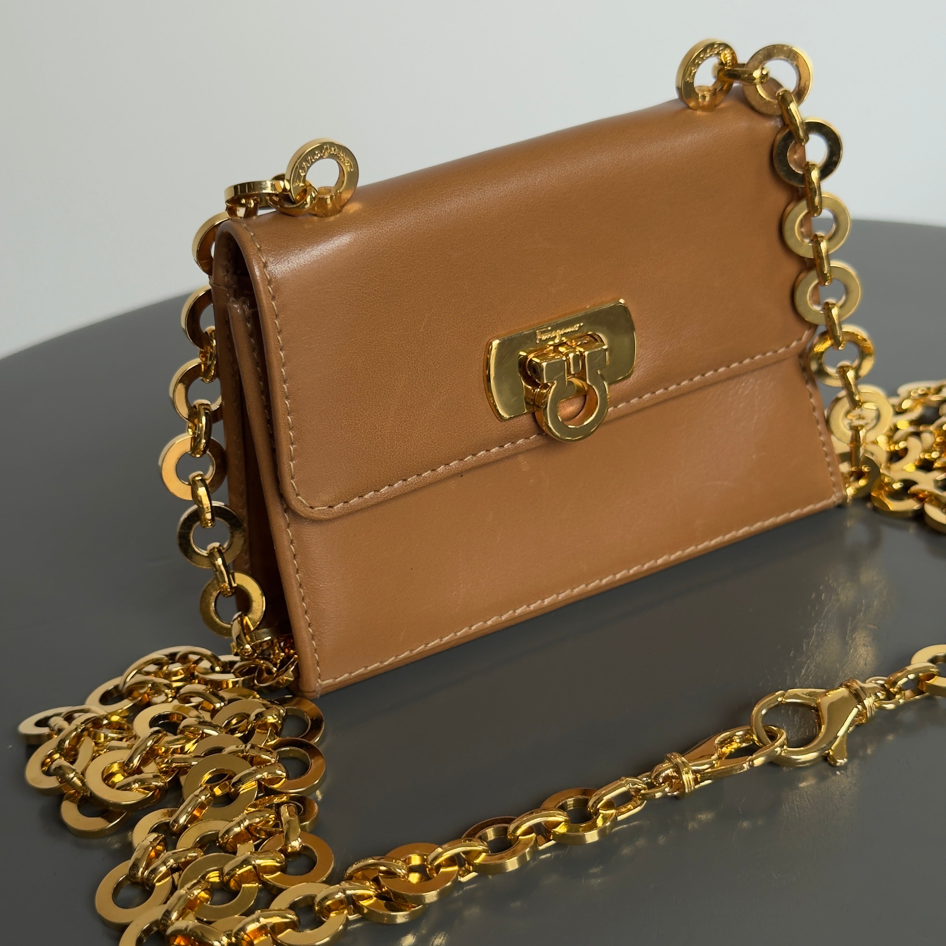 Salvatore Ferragamo Chain Micro Bag - Queen May