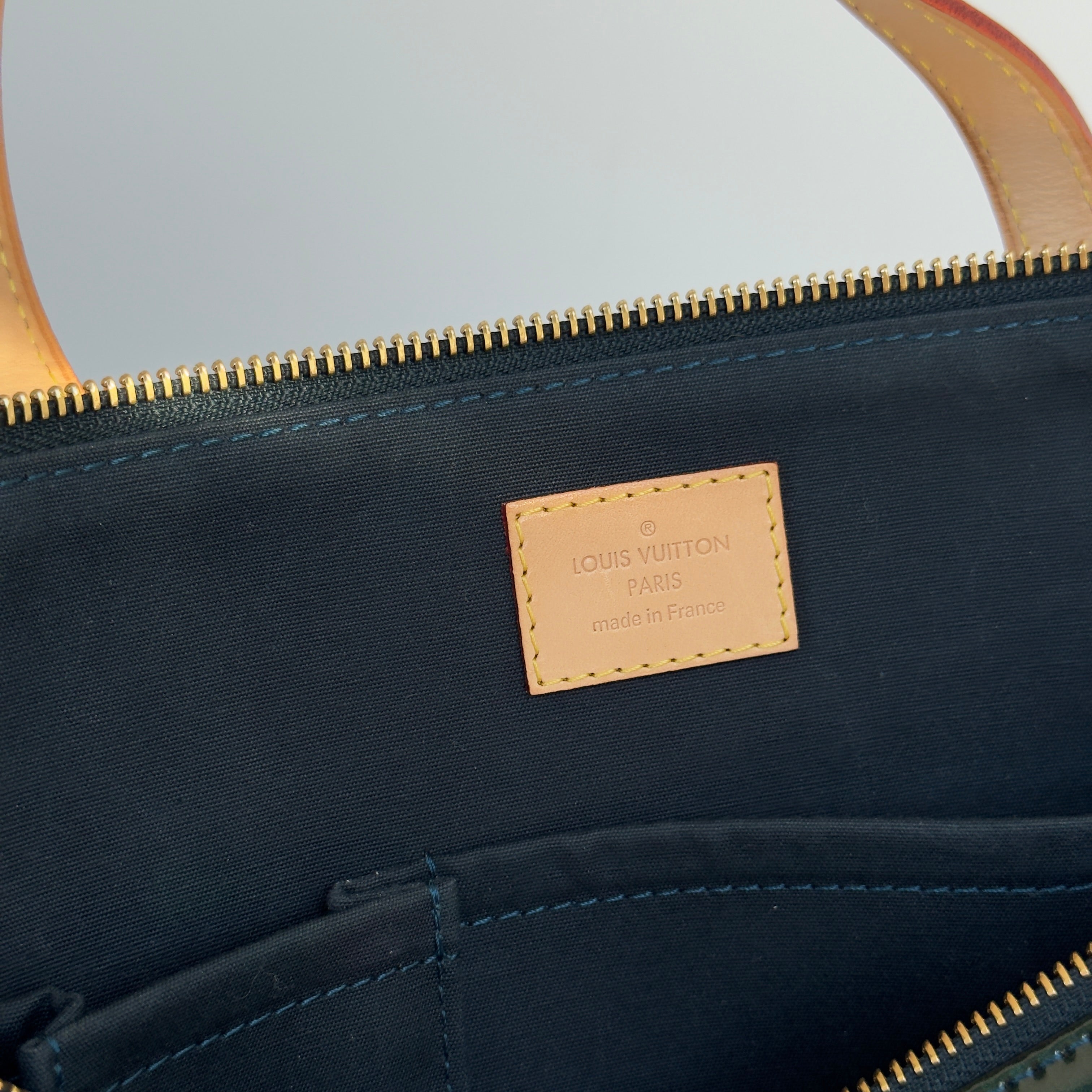Louis Vuitton Rare Green Vernis Bellevue Tote GM - Queen May