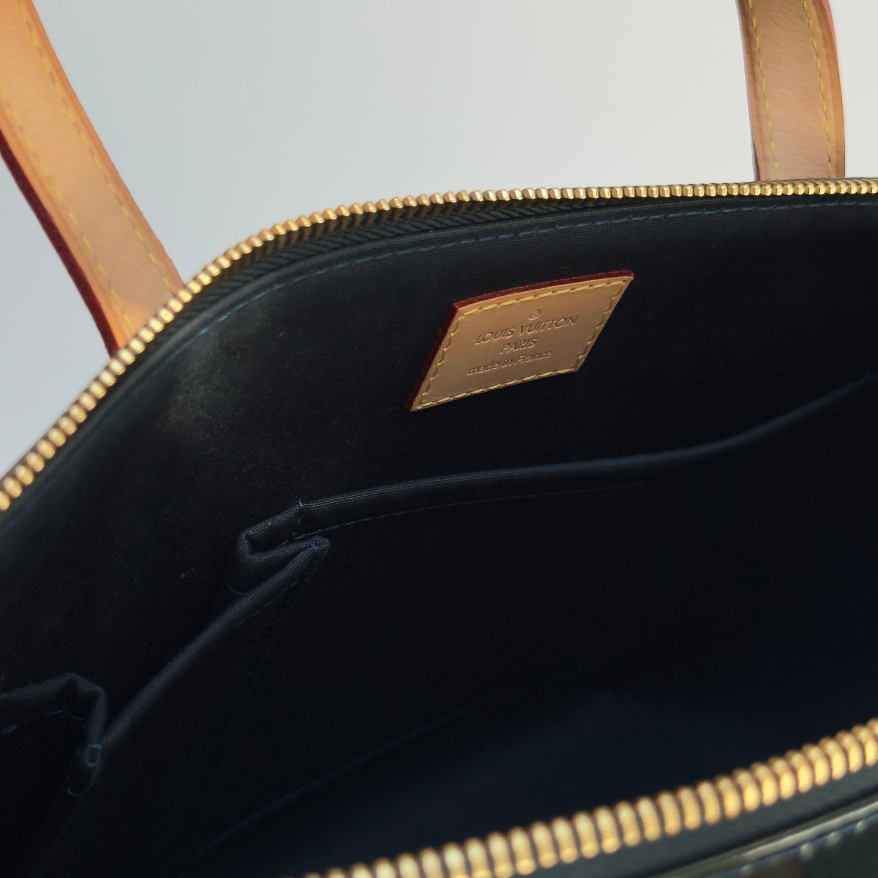 Louis Vuitton Rare Green Vernis Bellevue Tote GM - Queen May