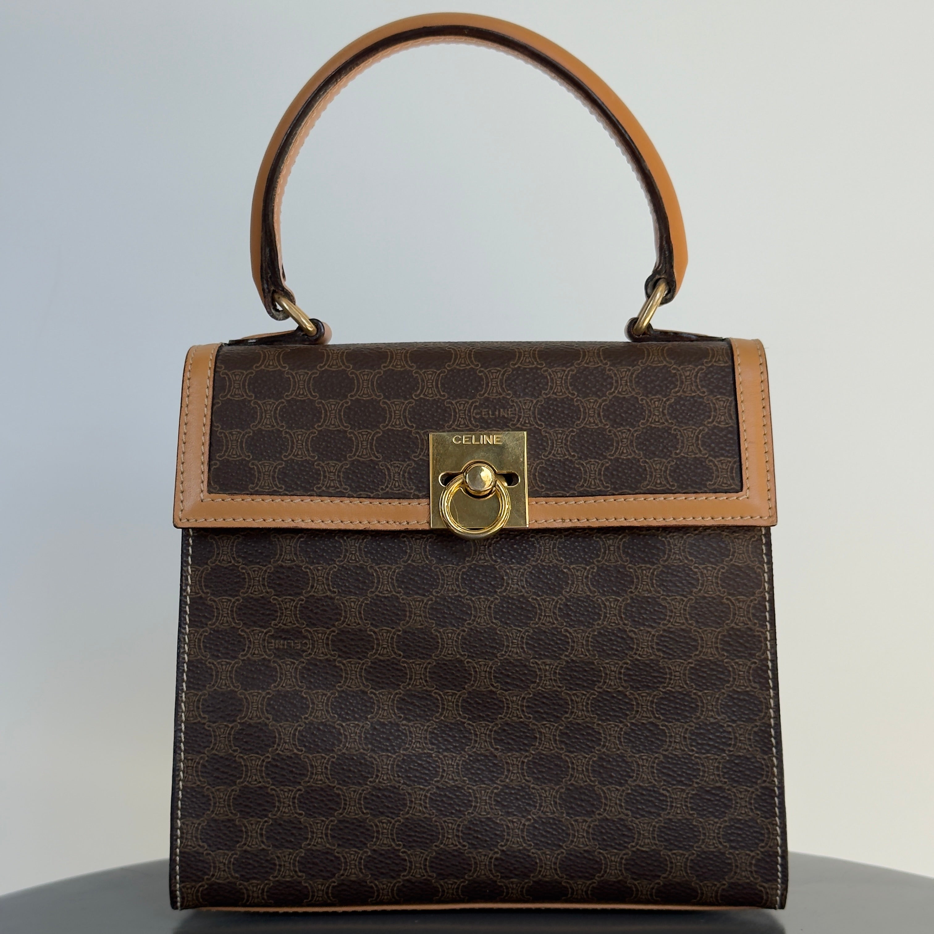 Vintage Celine Macadam Top Handle - Queen May