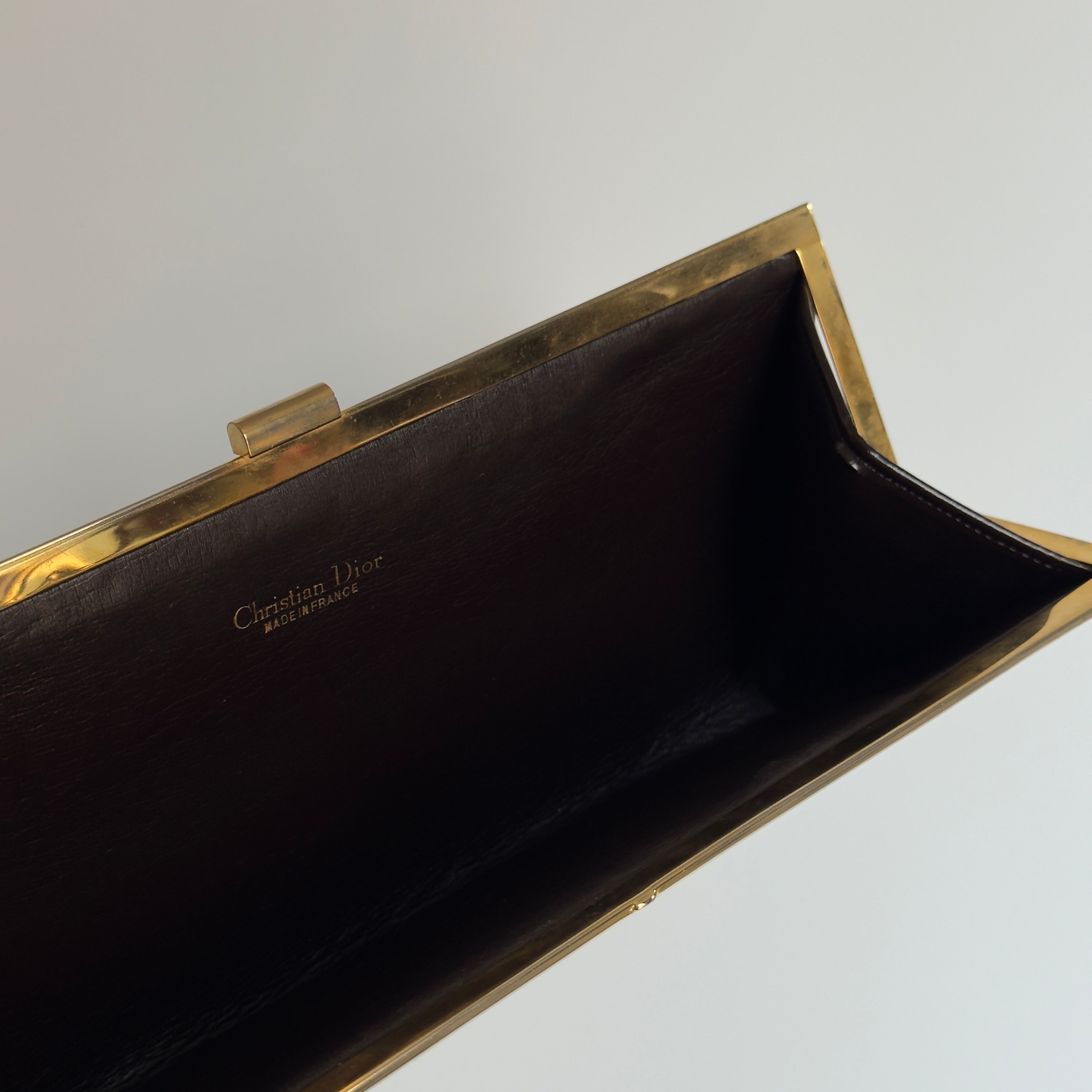 Vintage Dior Trotter Clutch - Queen May