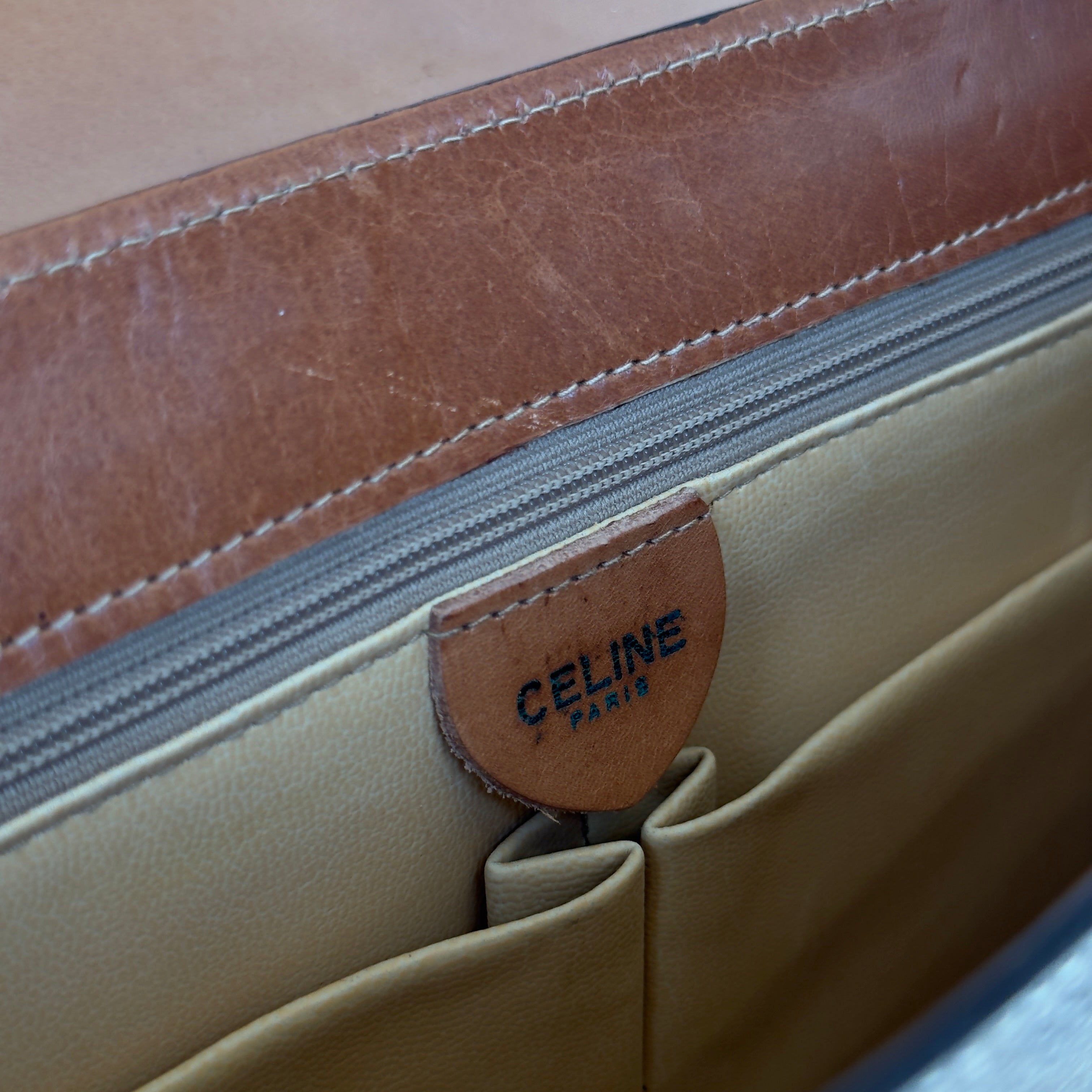Celine Macadam Triomphe Crossbody Flap Bag - Queen May