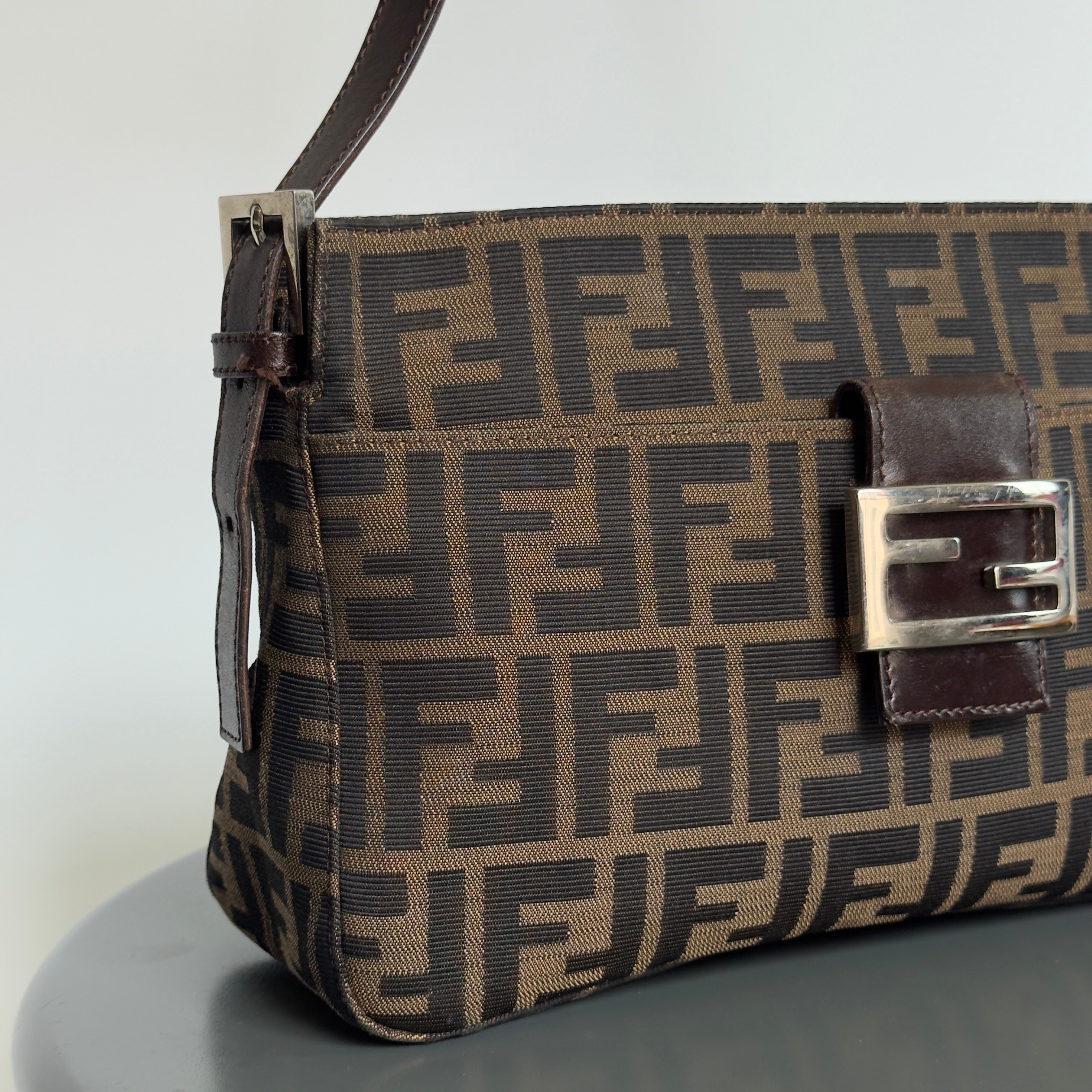 Fendi Zucca Shoulder Bag - Queen May