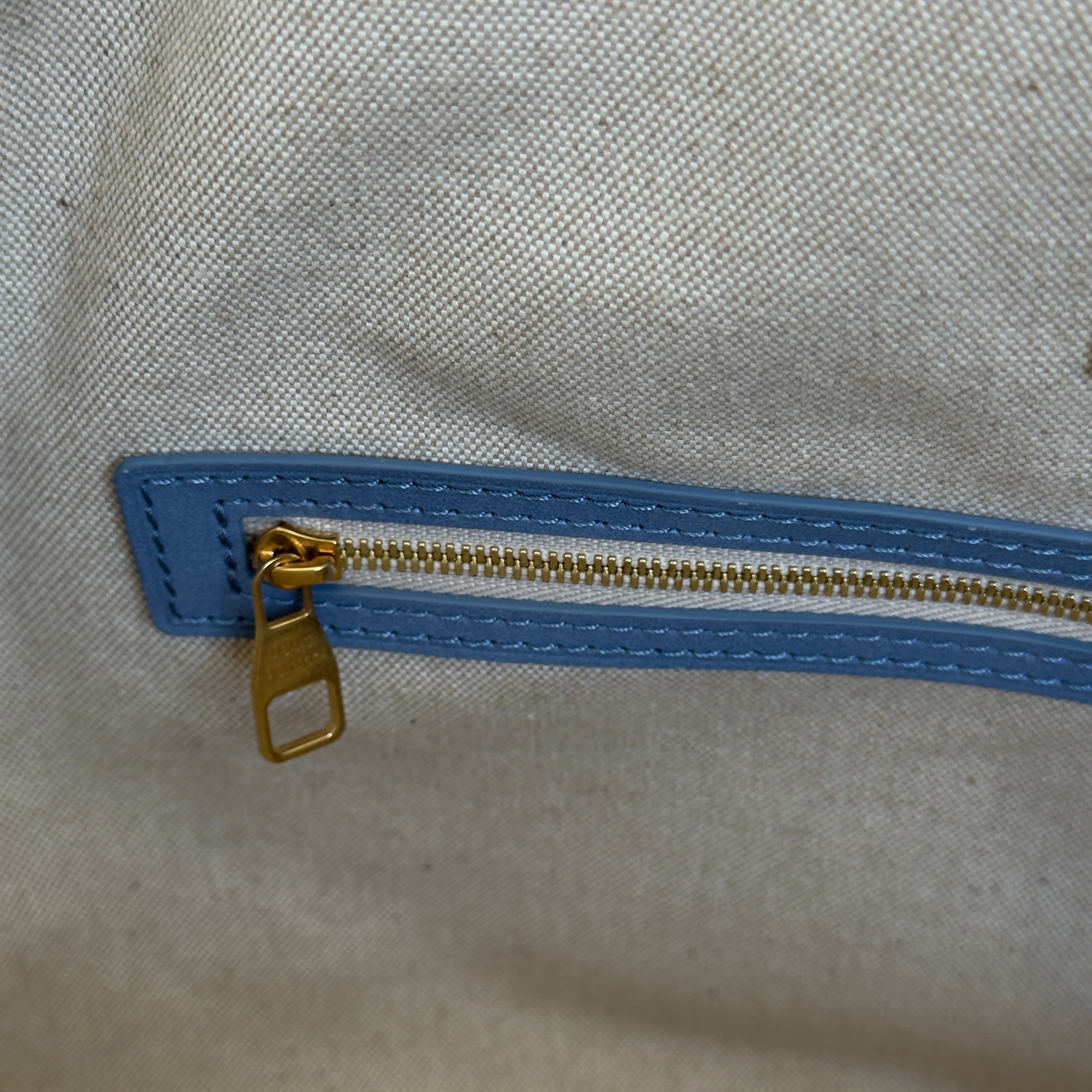 Louis Vuitton Denim Damier Vagabond Hobo Bag - Queen May