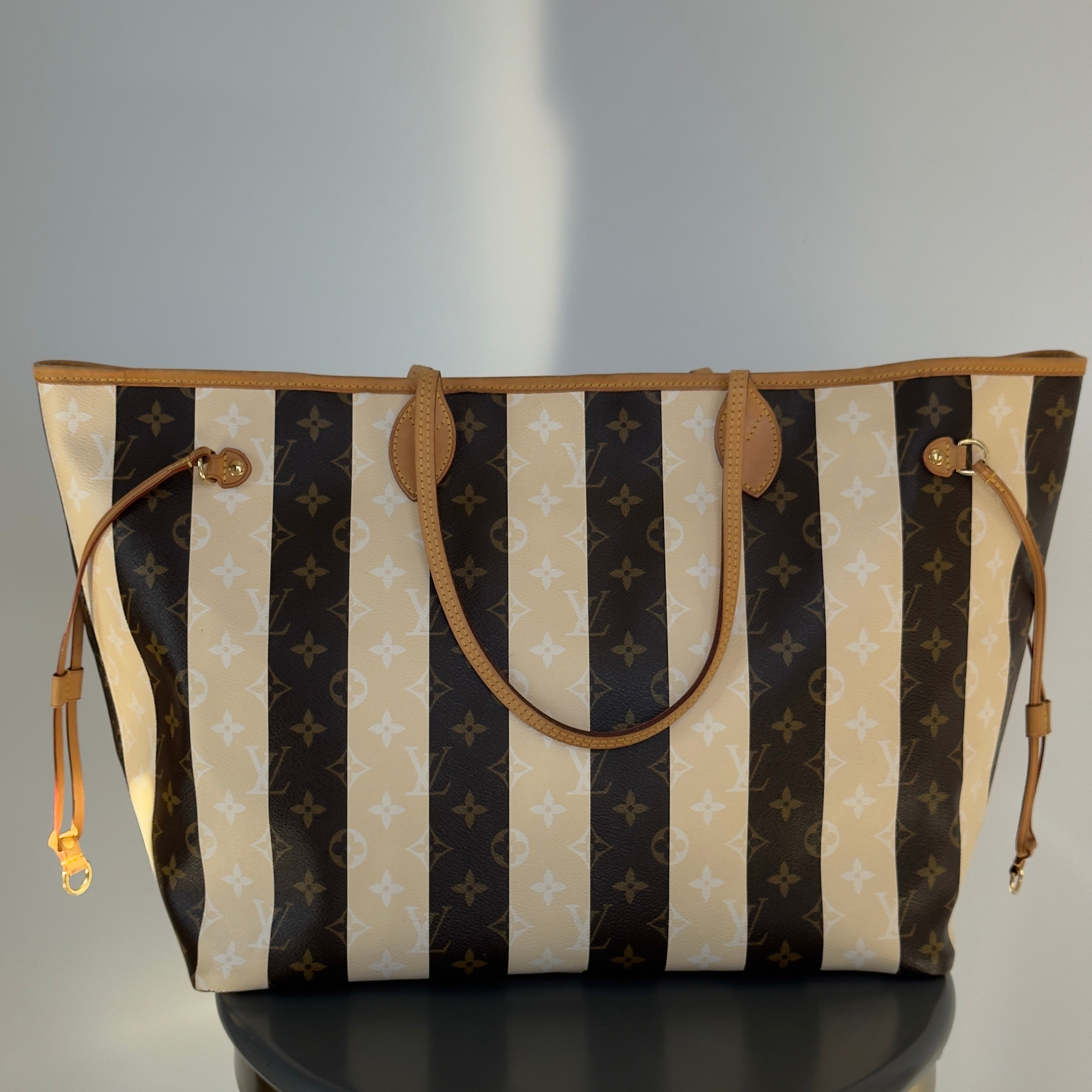 Louis Vuitton Monogram Rayures Neverfull GM Tote Bag - Queen May