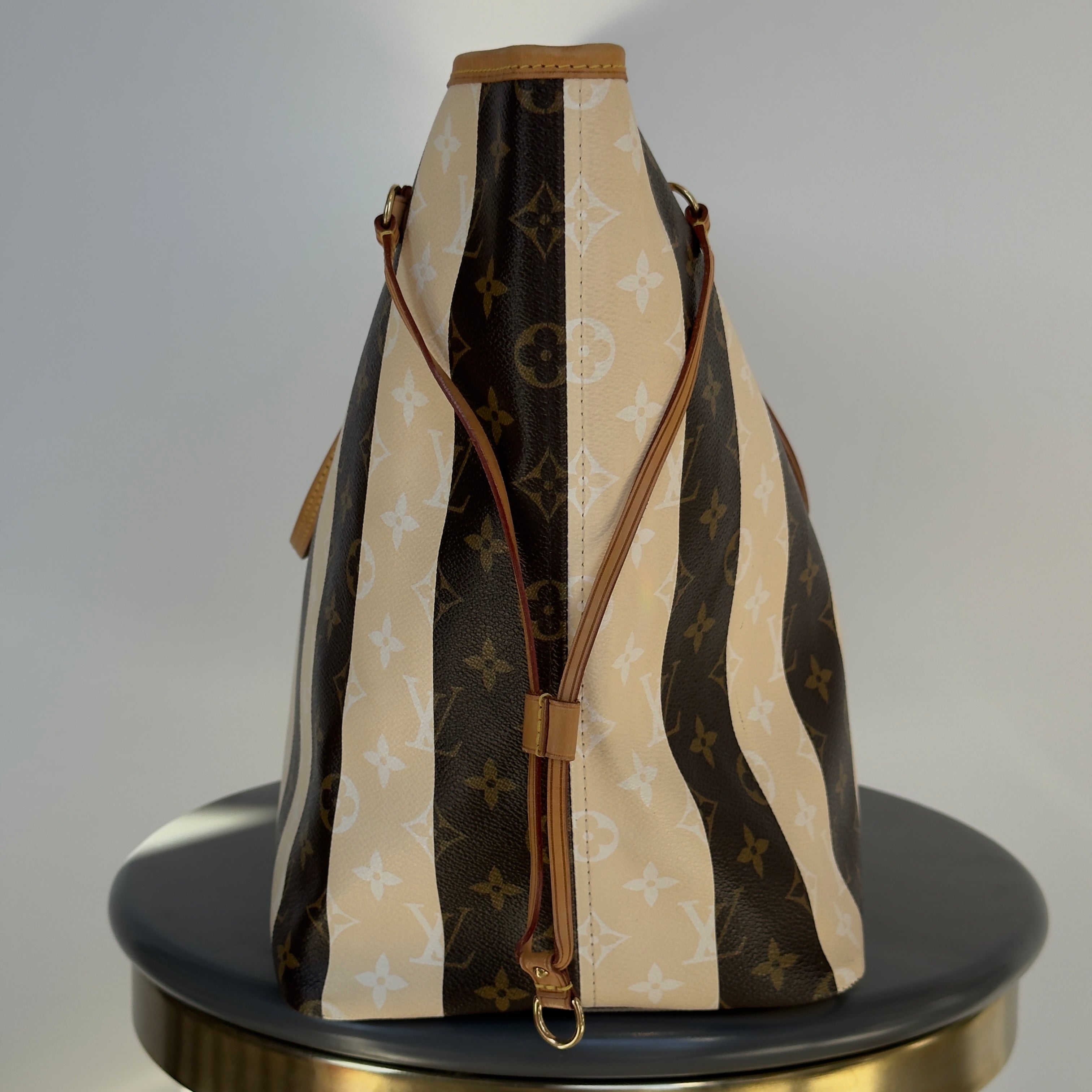 Louis Vuitton Monogram Rayures Neverfull GM Tote Bag - Queen May