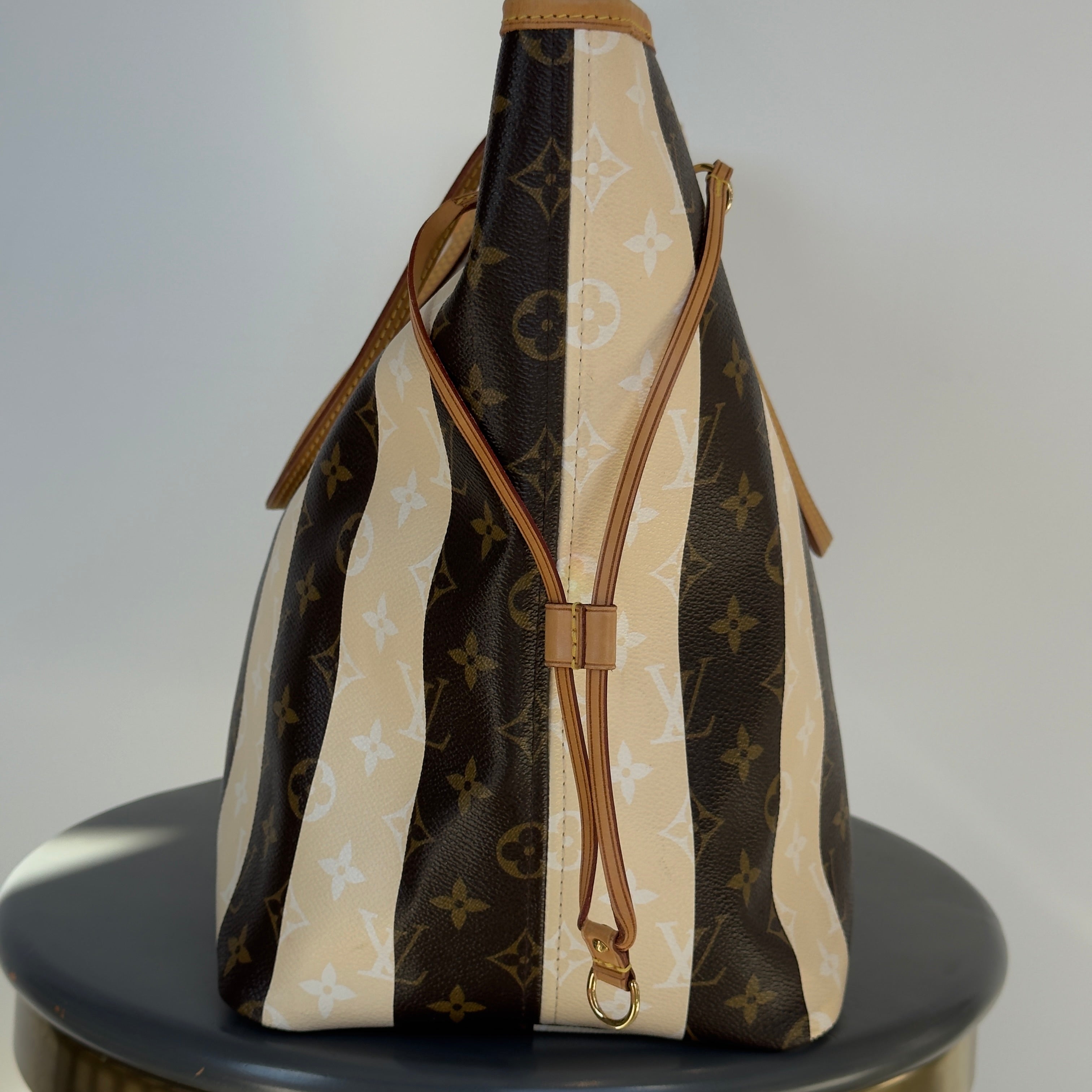 Louis Vuitton Monogram Rayures Neverfull GM Tote Bag - Queen May