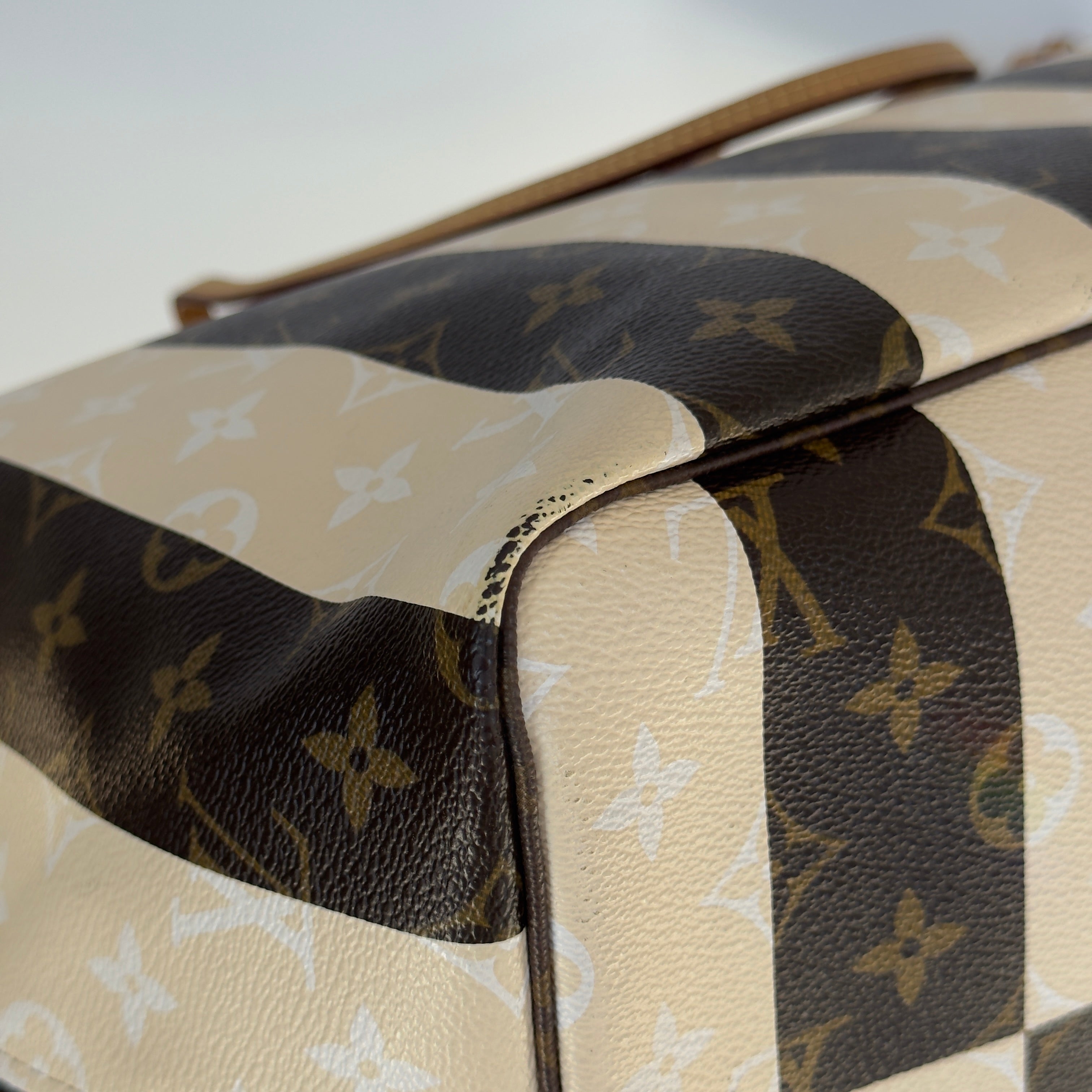 Louis Vuitton Monogram Rayures Neverfull GM Tote Bag - Queen May