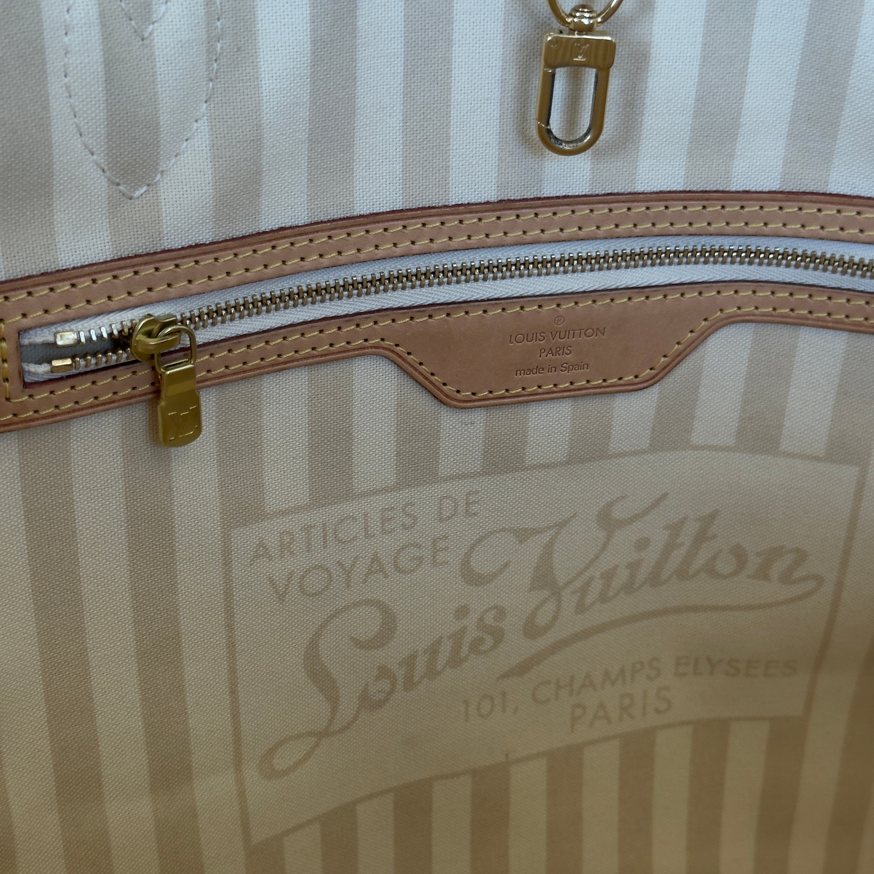 Louis Vuitton Monogram Rayures Neverfull GM Tote Bag - Queen May
