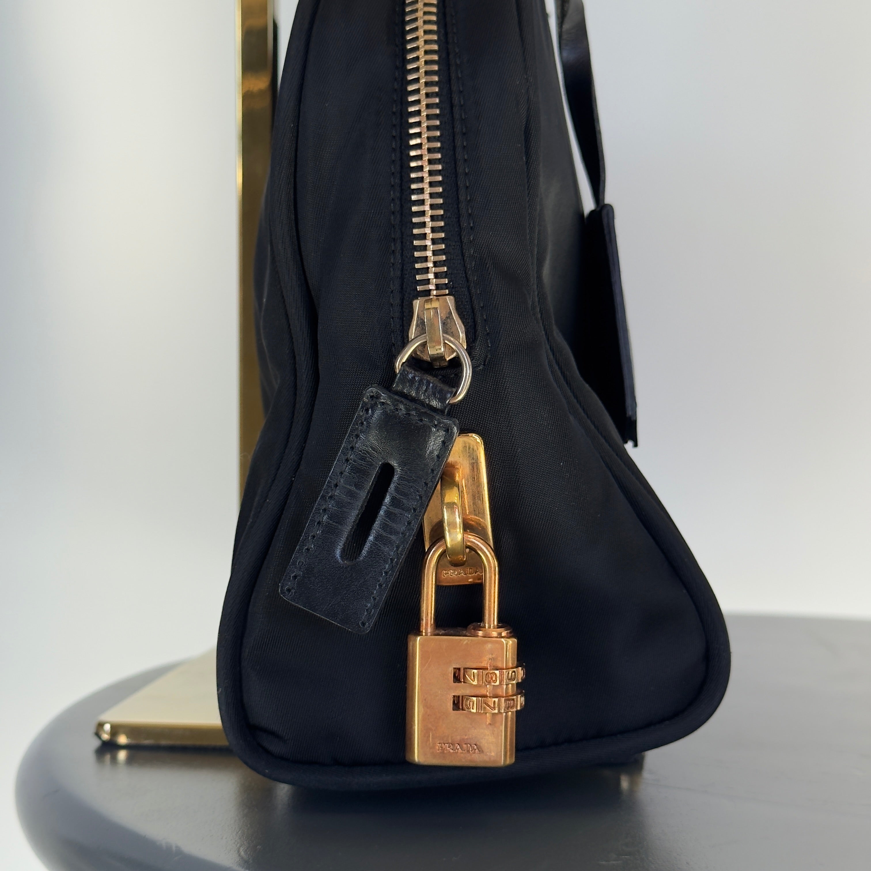 Prada Tessuto Nylon Tote Black - Queen May