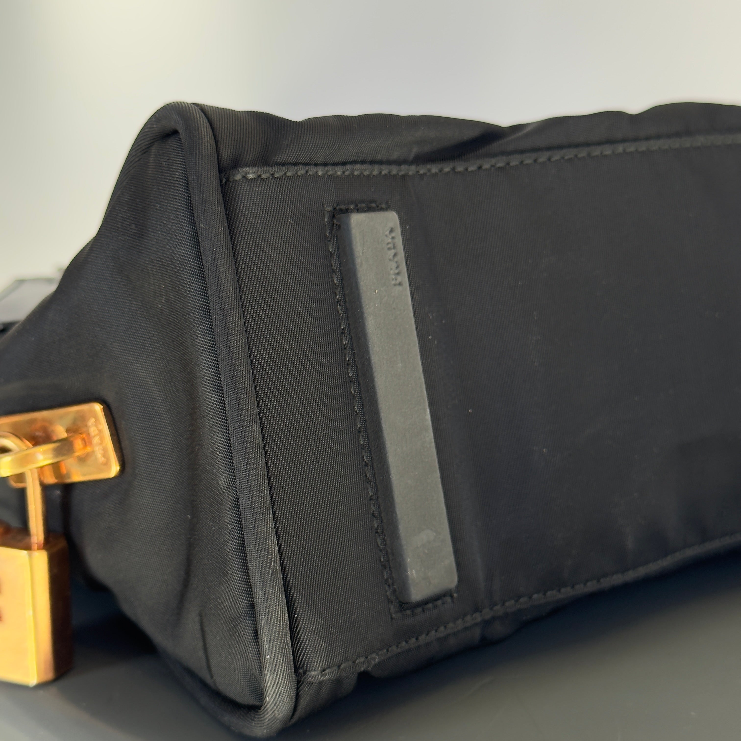 Prada Tessuto Nylon Tote Black - Queen May