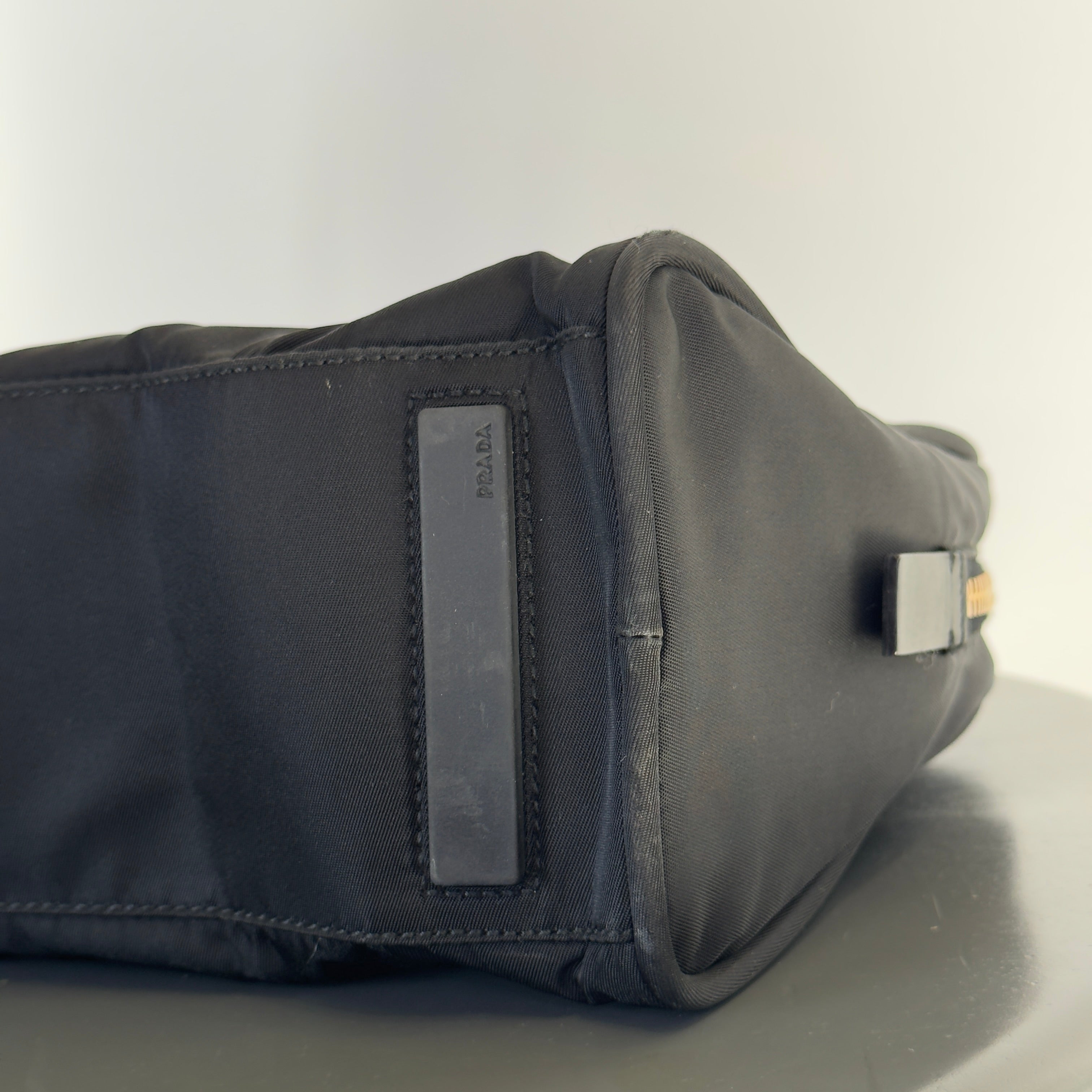 Prada Tessuto Nylon Tote Black - Queen May