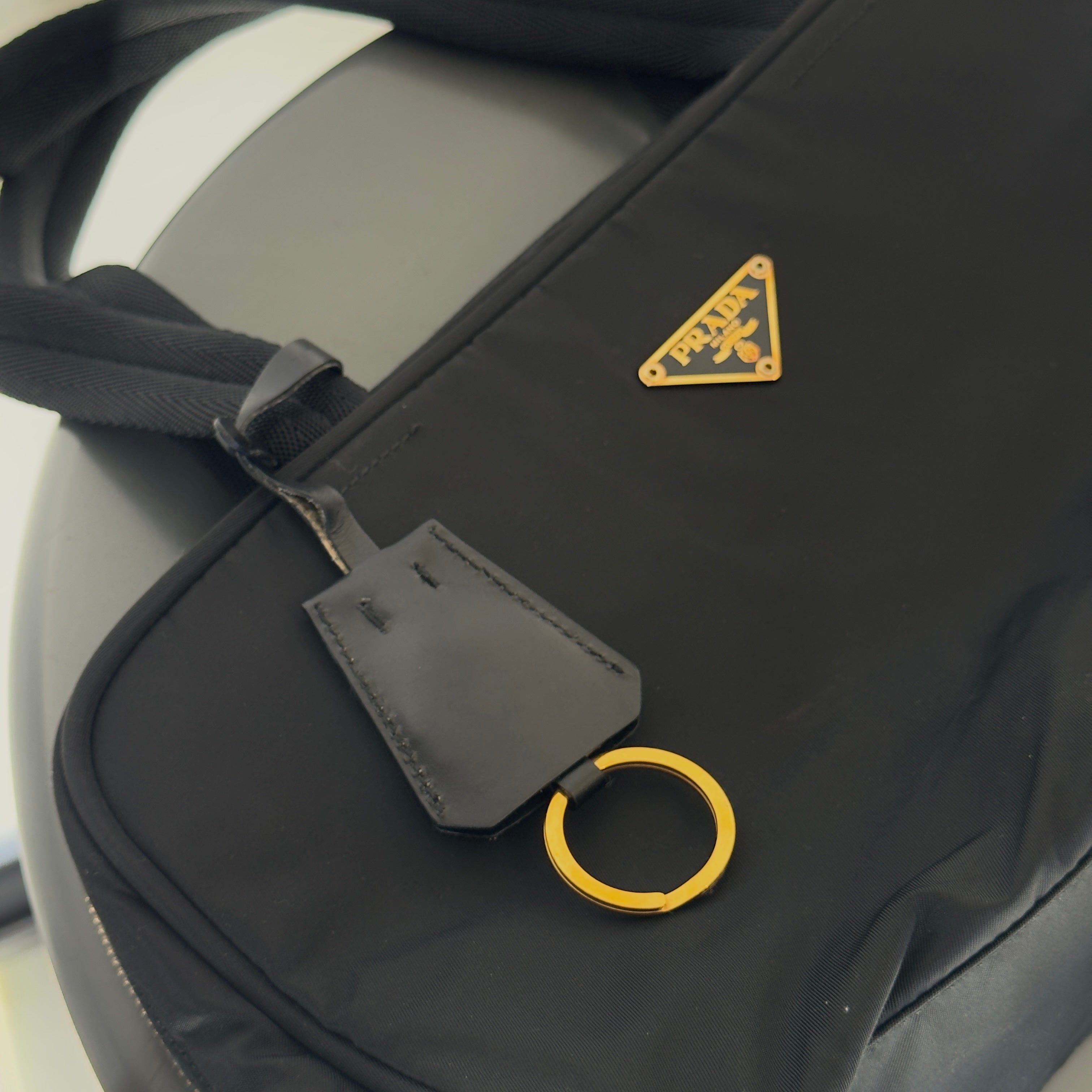 Prada Tessuto Nylon Tote Black - Queen May