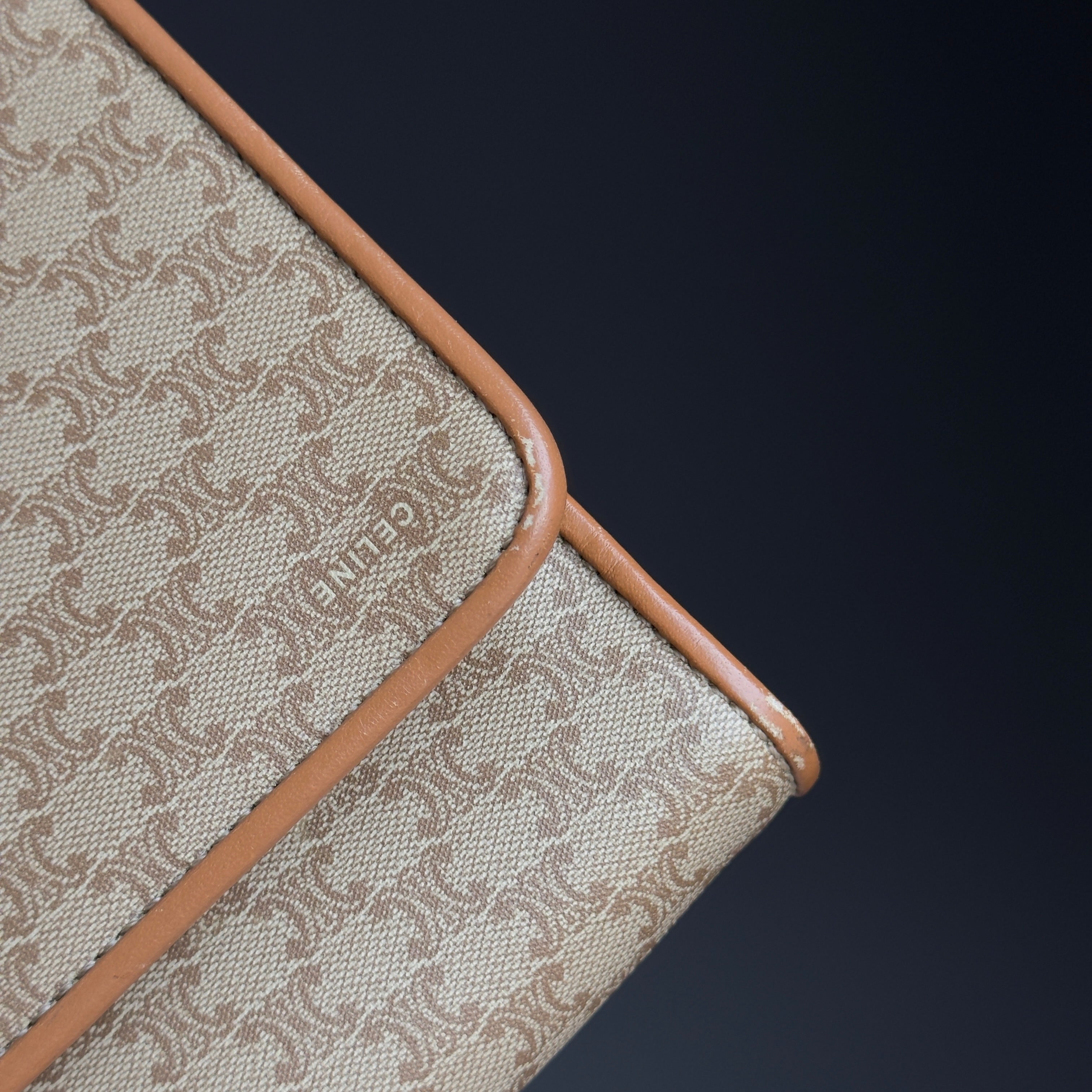 Vintage Celine Macadam Shoulder Bag/Clutch - Queen May