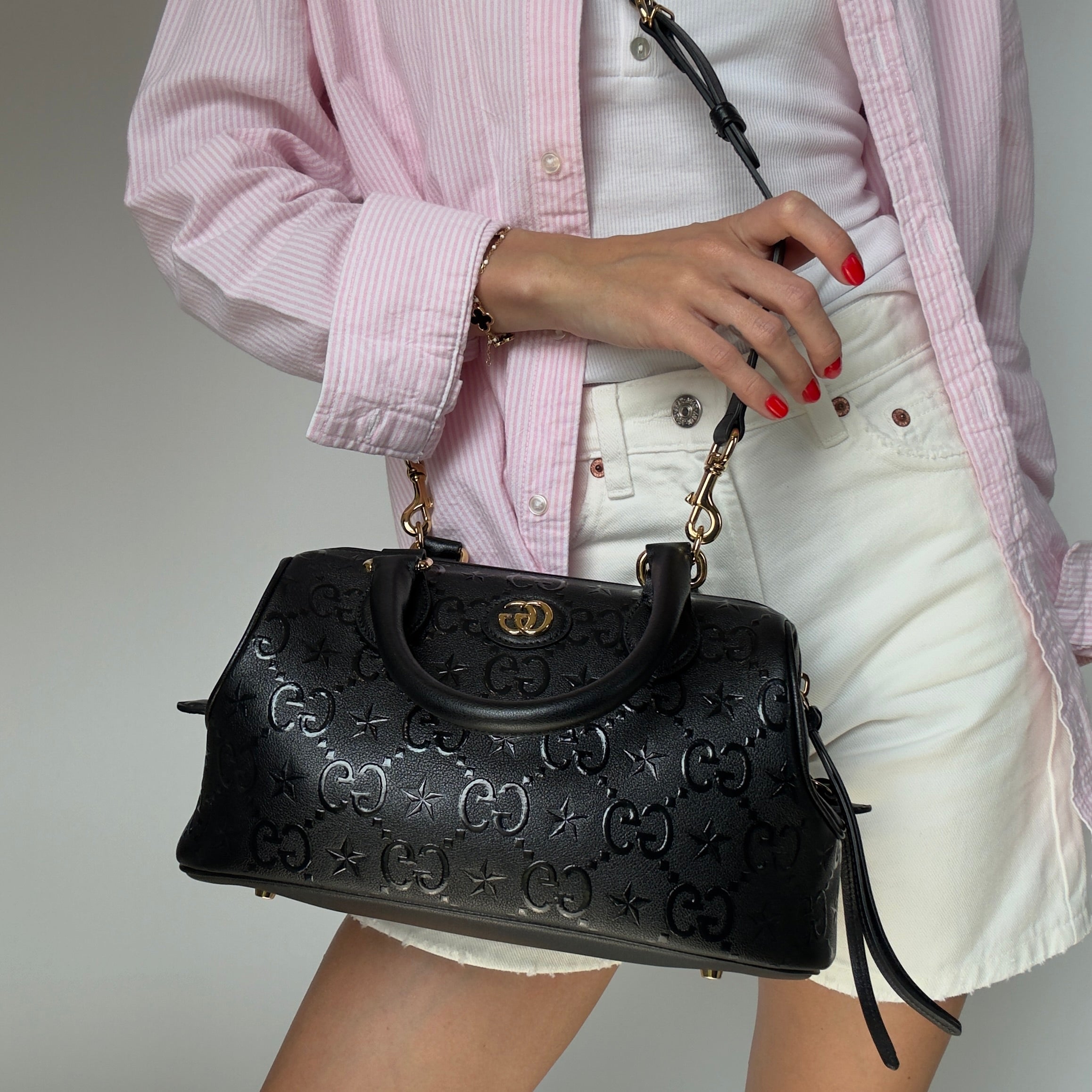 Gucci GG Star Medium Shoulder Bag - Queen May