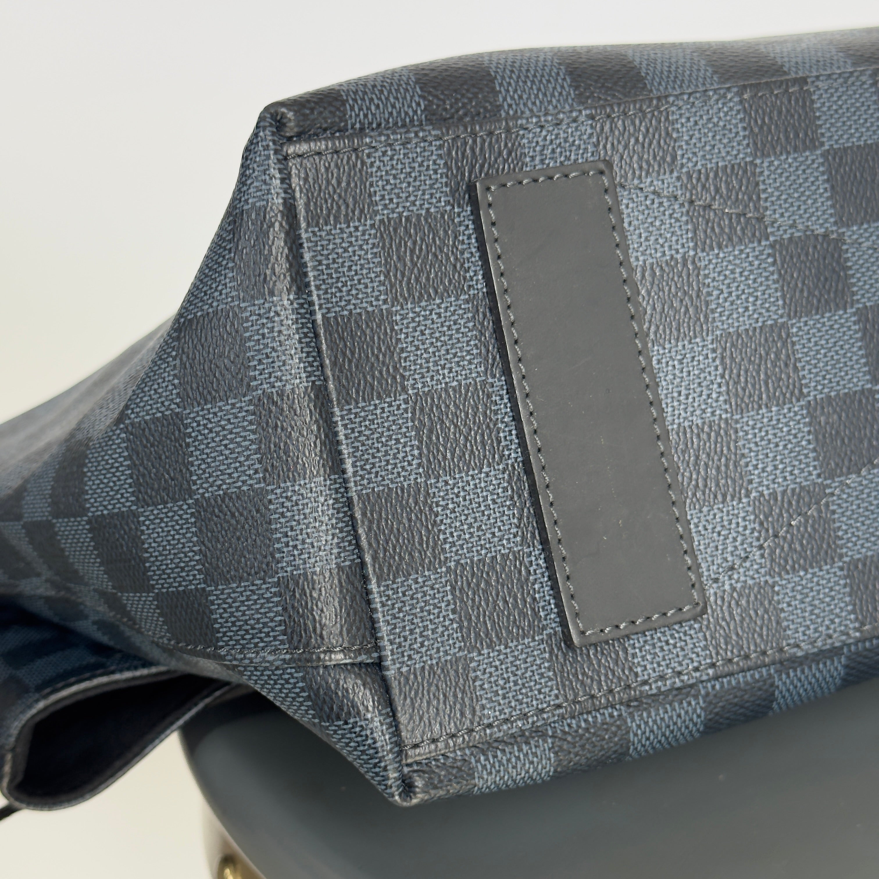 Louis Vuitton North South Cobalt Damier Tote Handle - Queen May