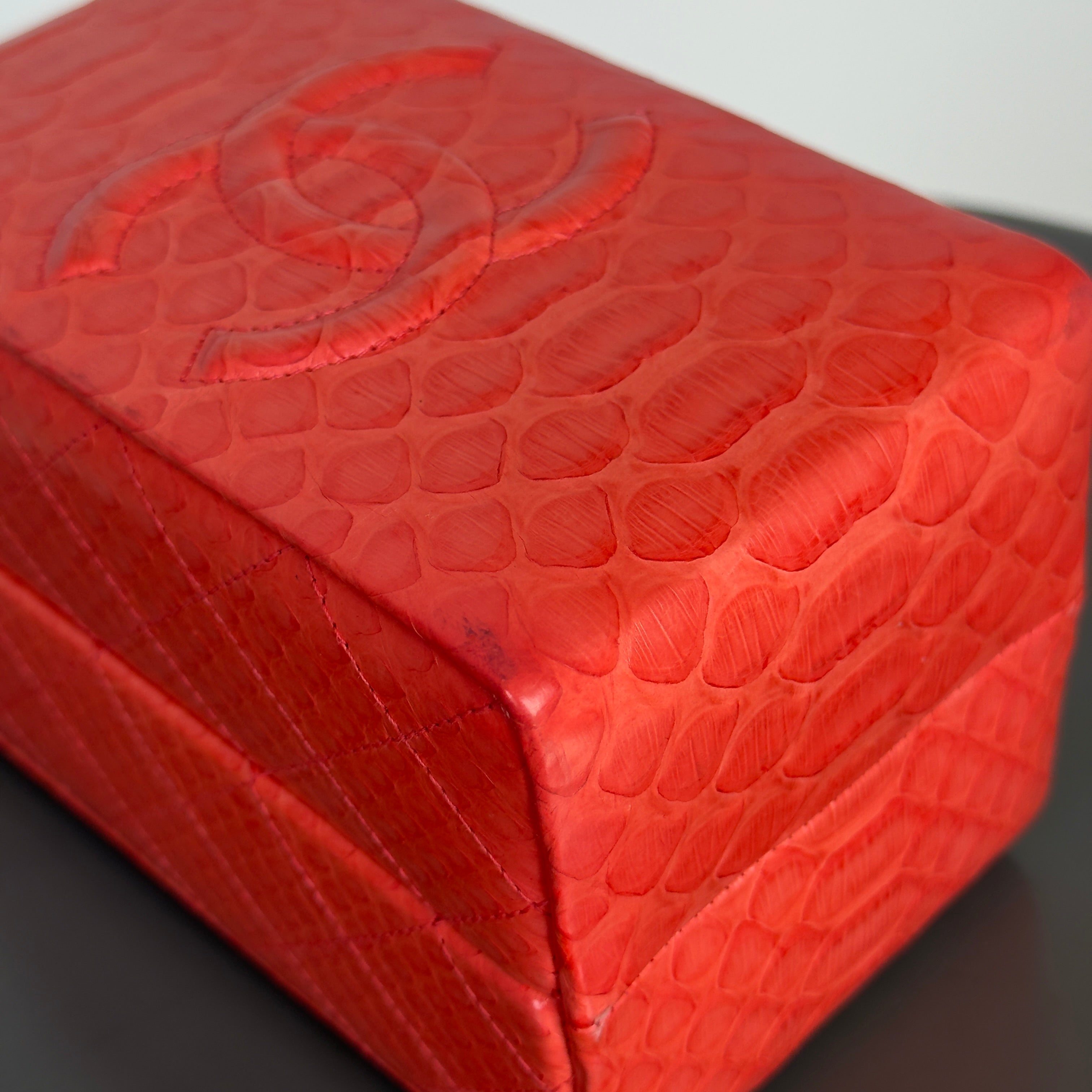 Chanel Python Milk Carton Bag Fall 2014 - Queen May