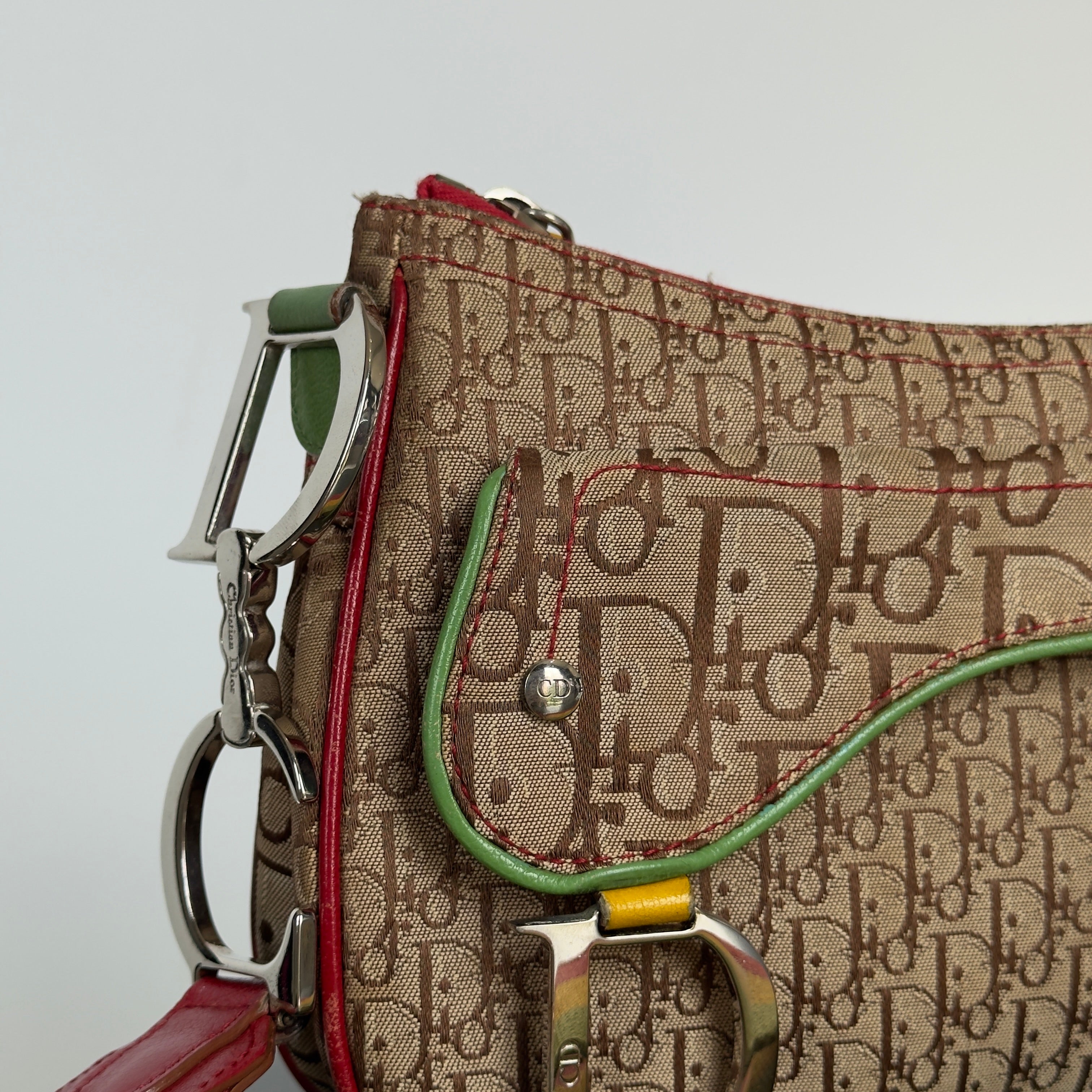 Dior Diorissimo Rasta Trotter Shoulder Bag - Queen May