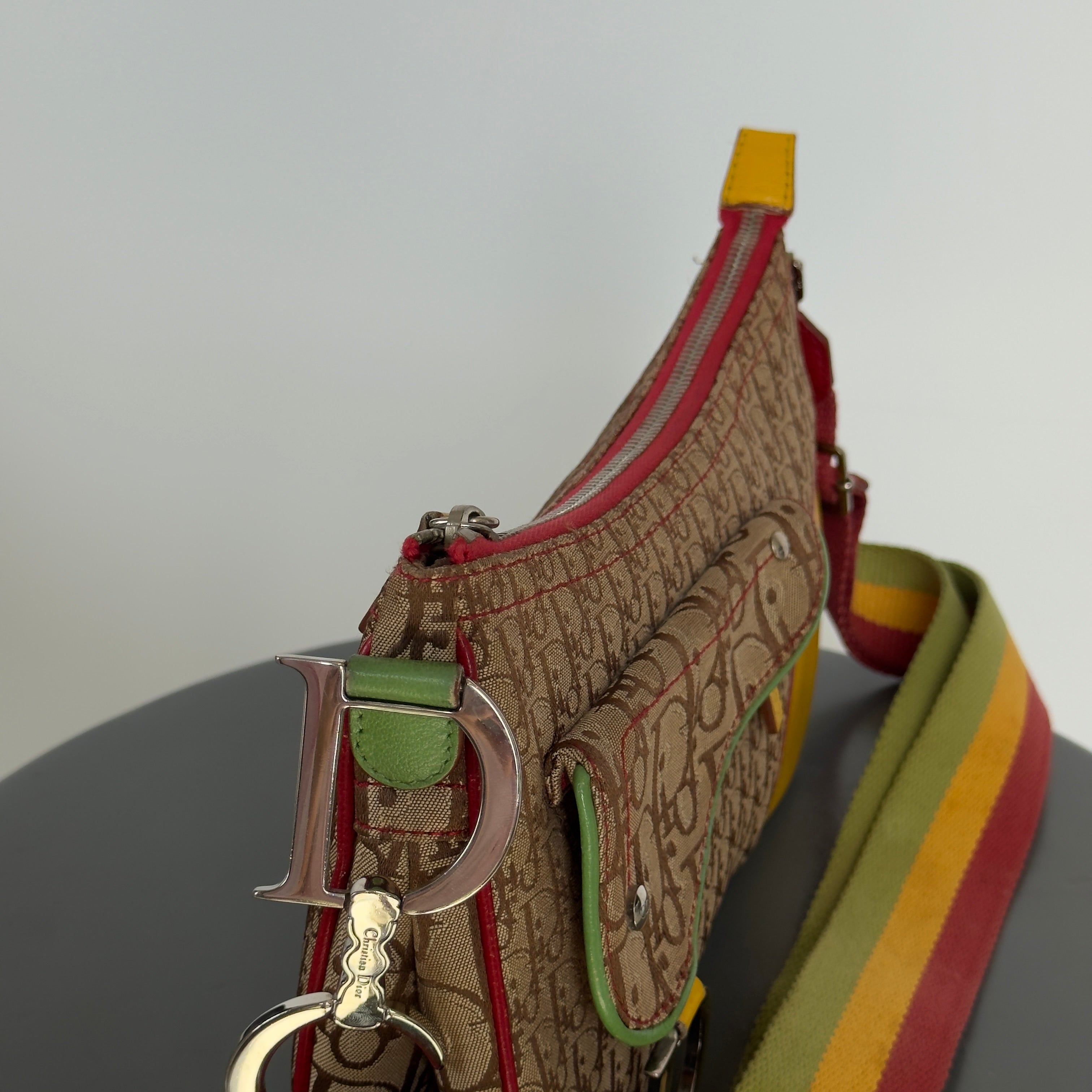 Dior Diorissimo Rasta Trotter Shoulder Bag - Queen May