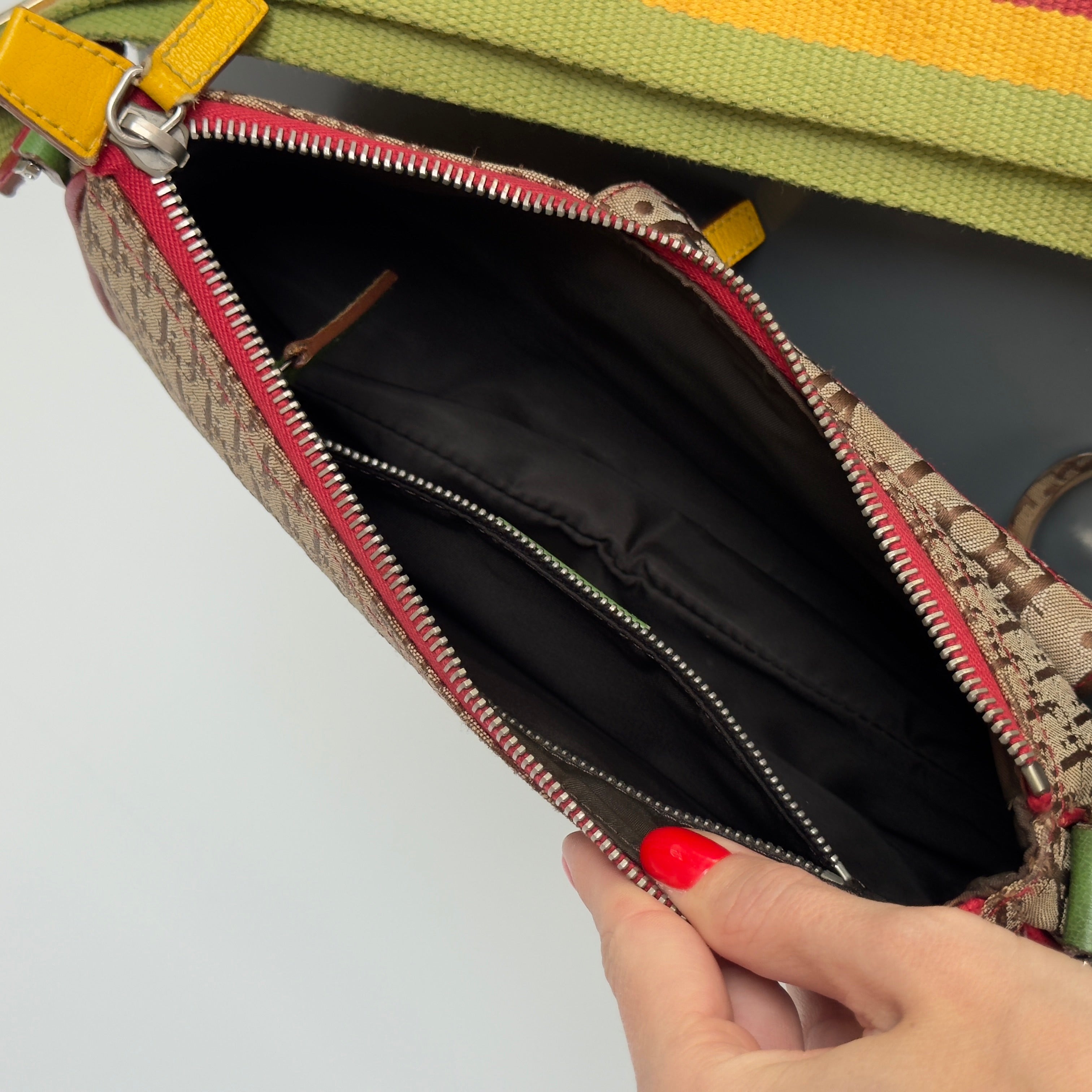 Dior Diorissimo Rasta Trotter Shoulder Bag - Queen May