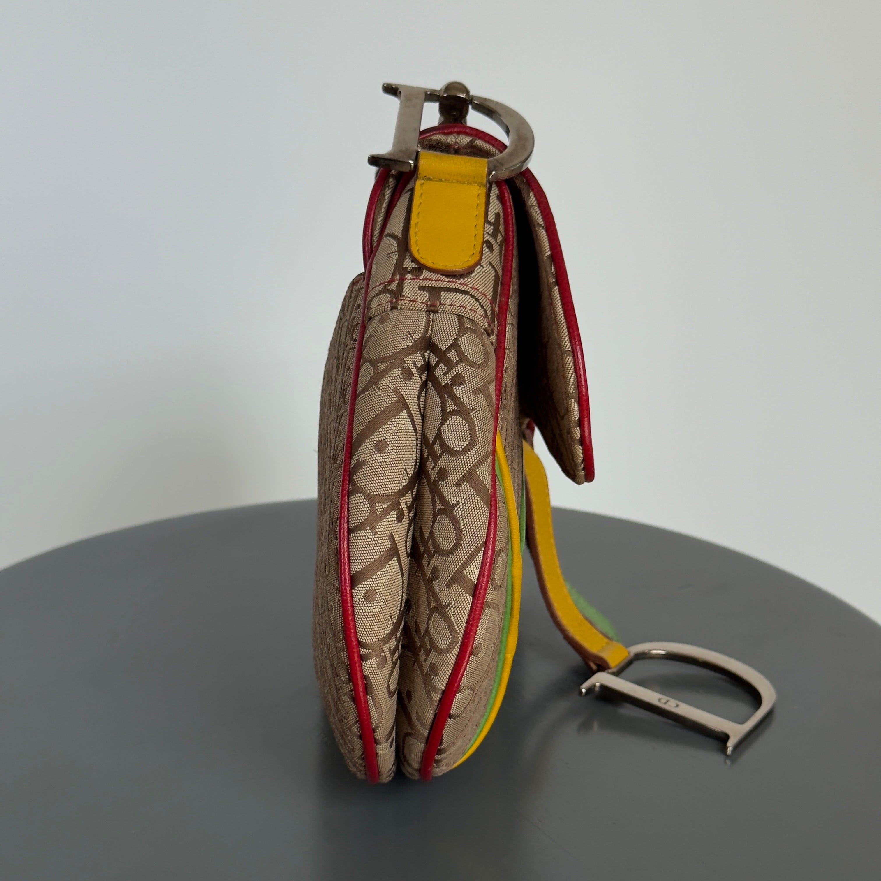 Dior Diorissimo Rasta Saddle Bag - Queen May