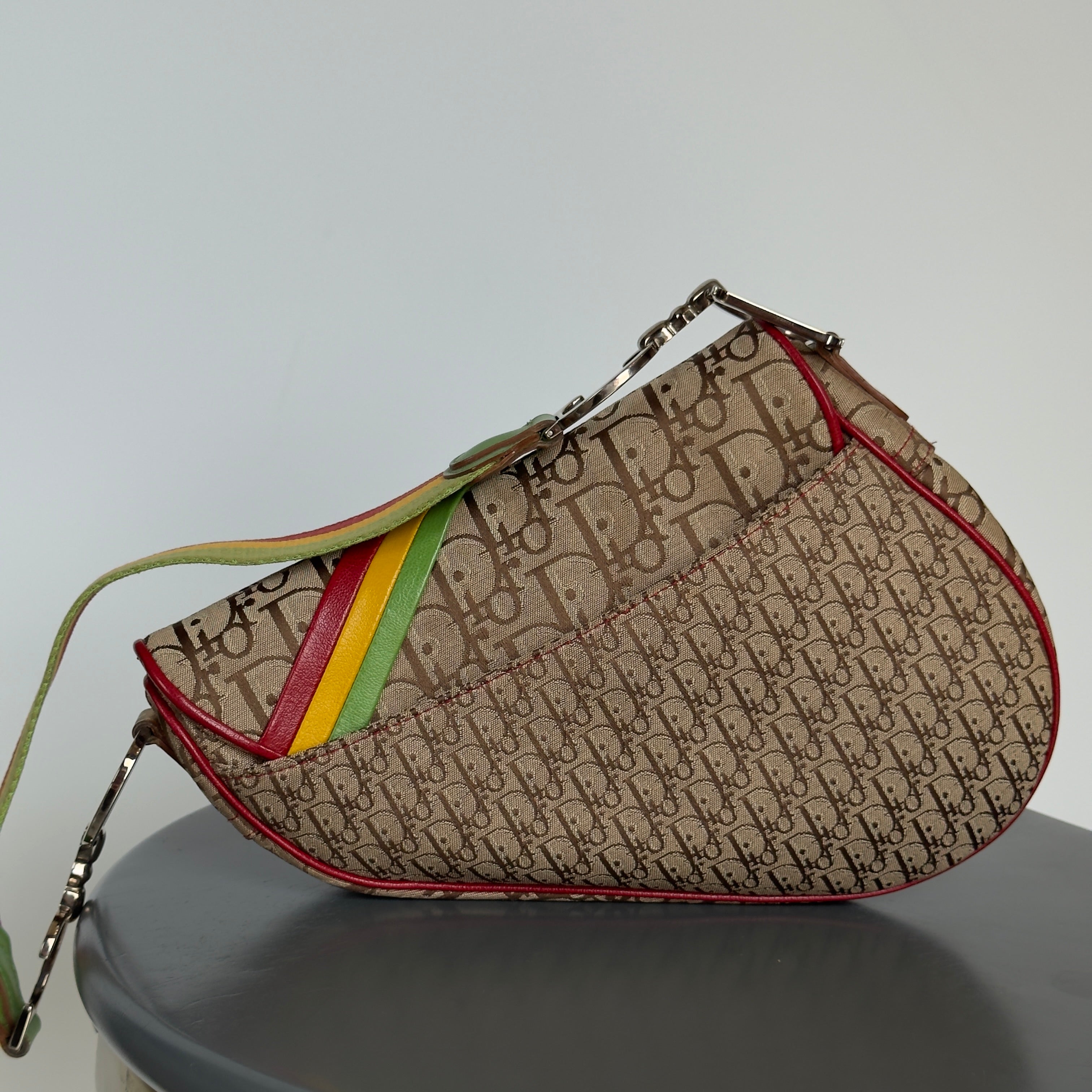 Dior Diorissimo Rasta Saddle Bag - Queen May