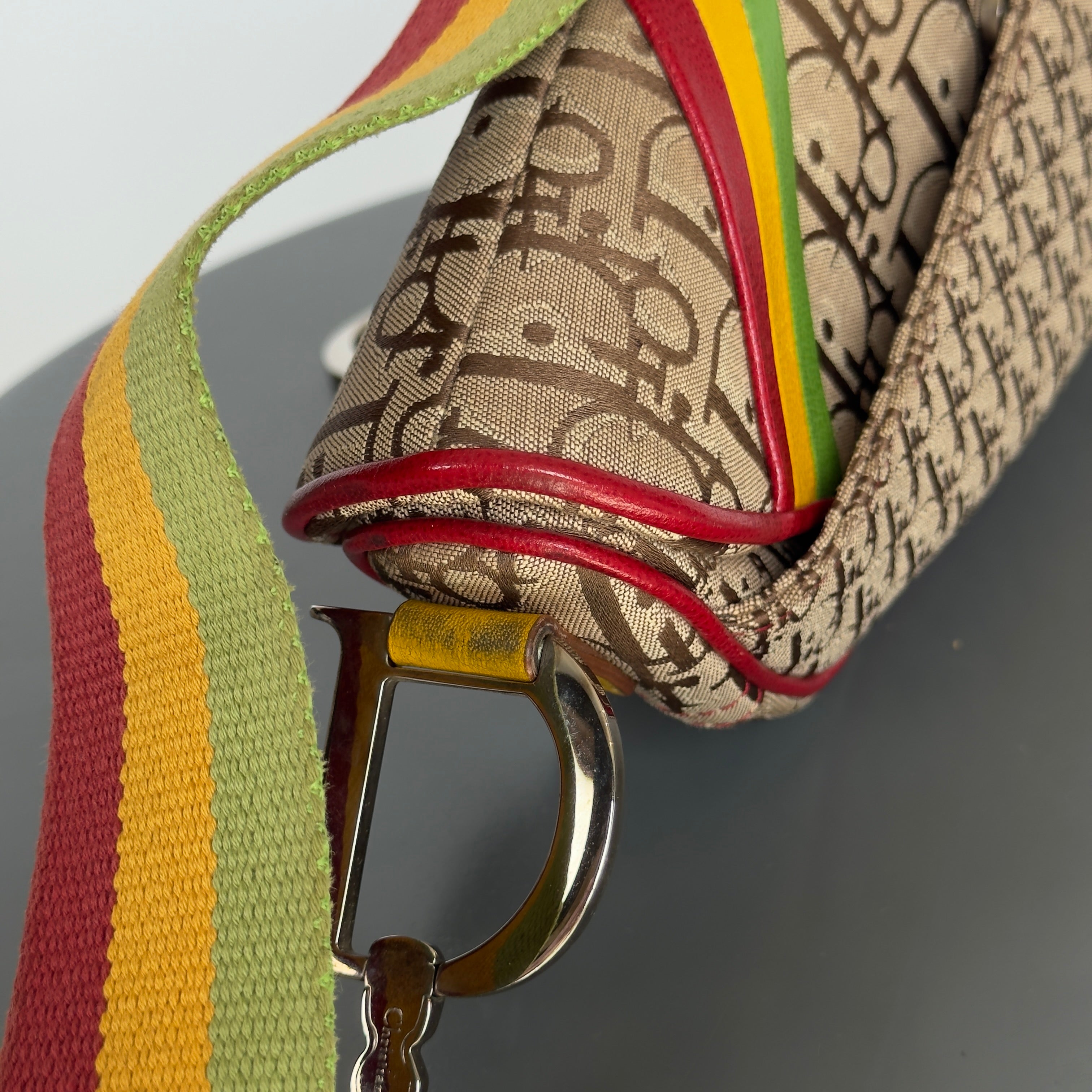 Dior Diorissimo Rasta Saddle Bag - Queen May