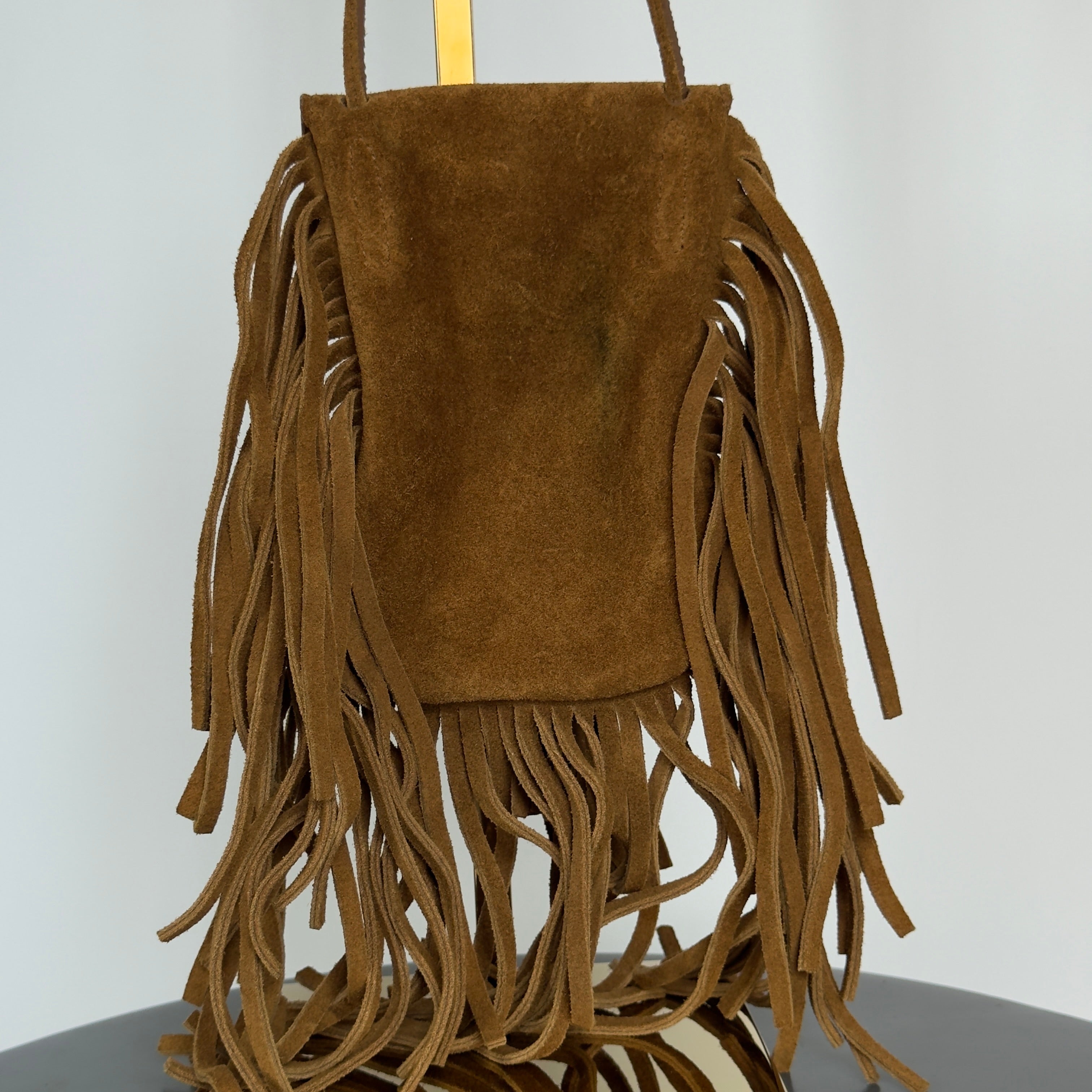 Saint Laurent Suede Anita Toy Mini Bag Western - Queen May