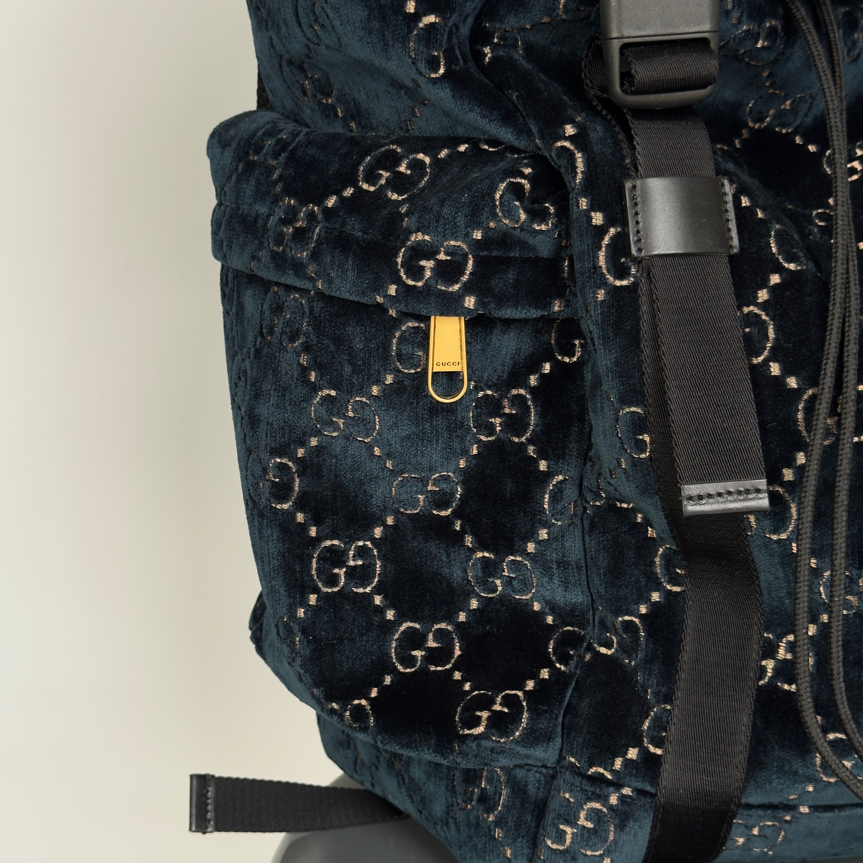 Gucci Ophidia Velvet Backpack