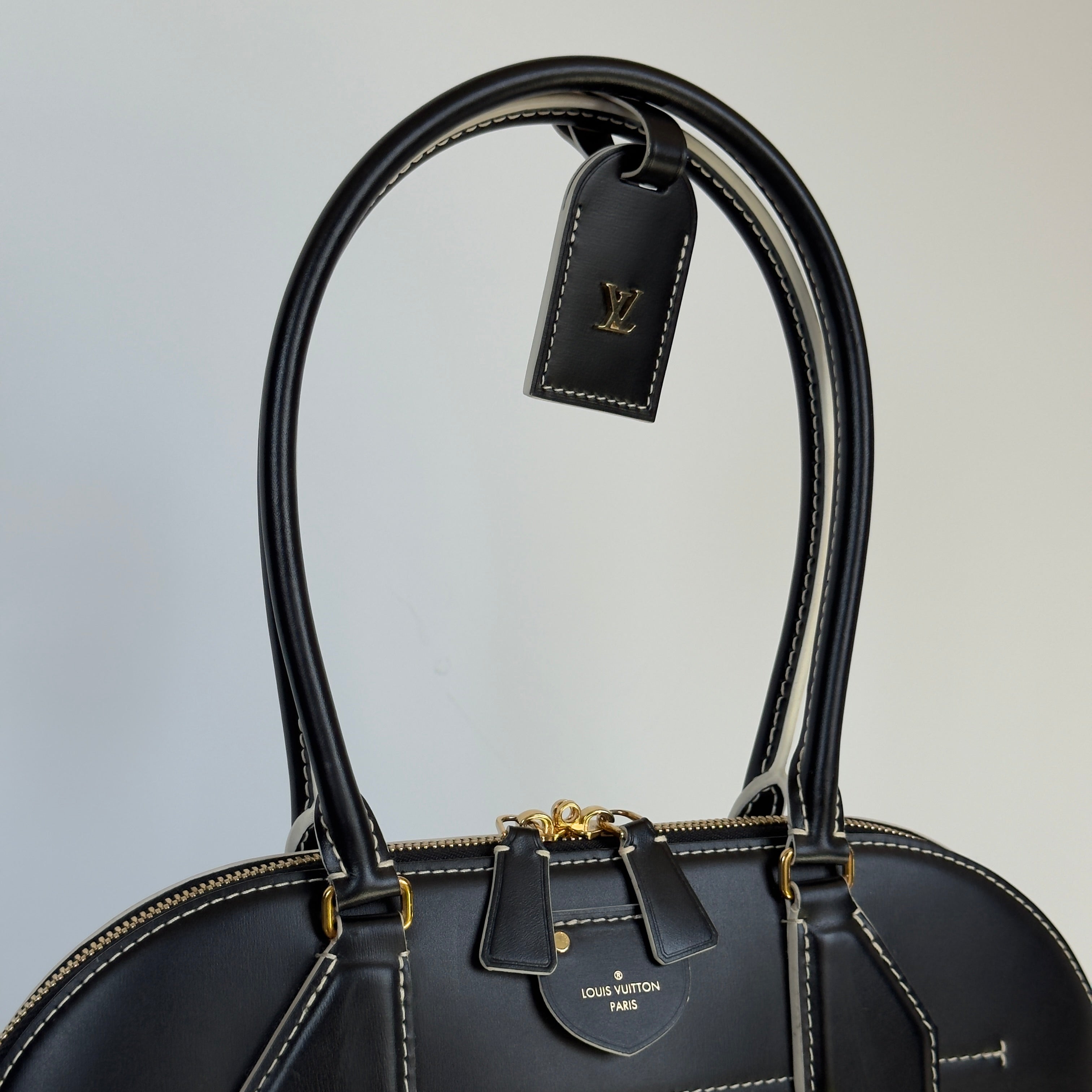 Limited Edition Louis Vuitton Grace Coddington Catogram Alma Souple Bag - Queen May