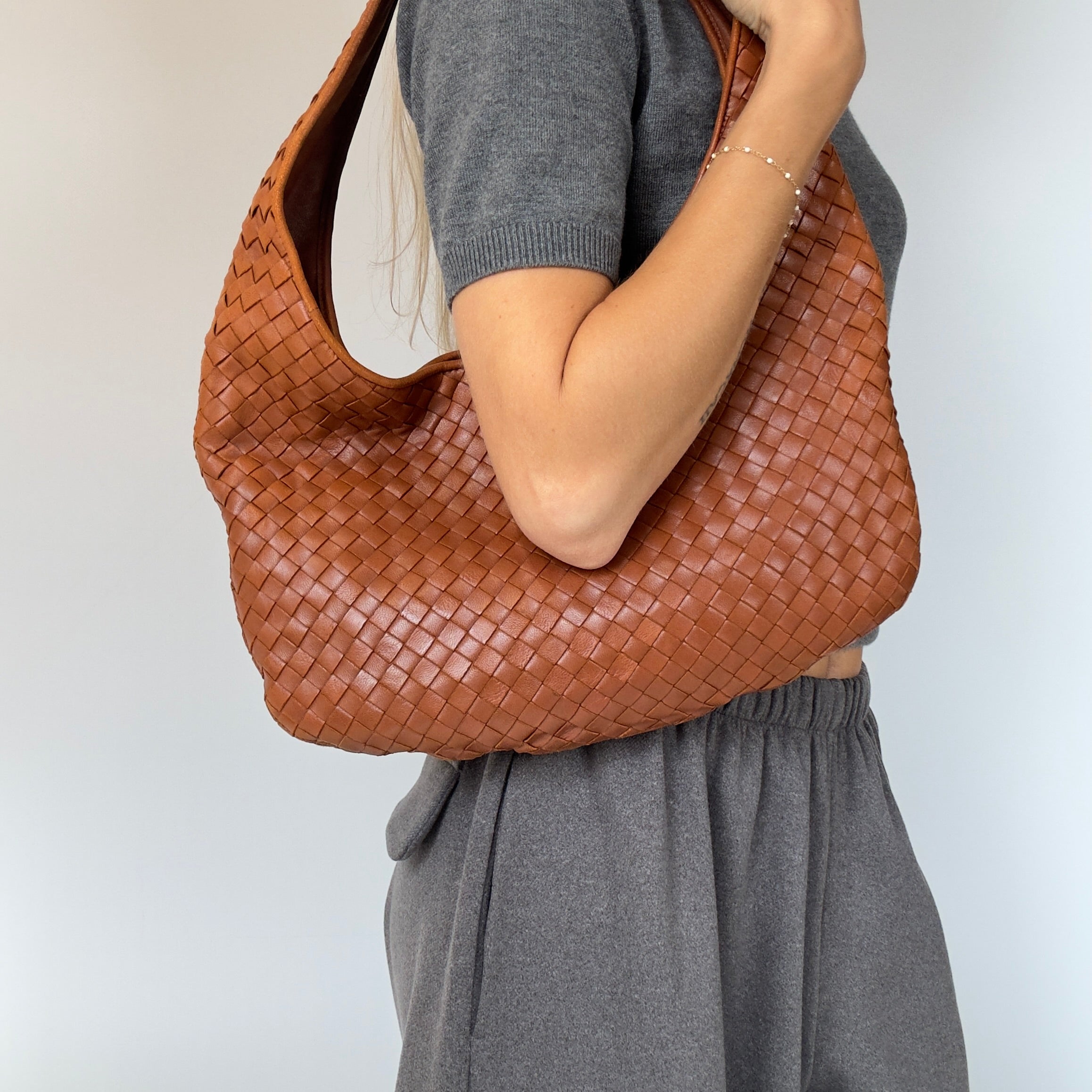 Bottega Veneta Intrecciato Mini Hobo - Queen May