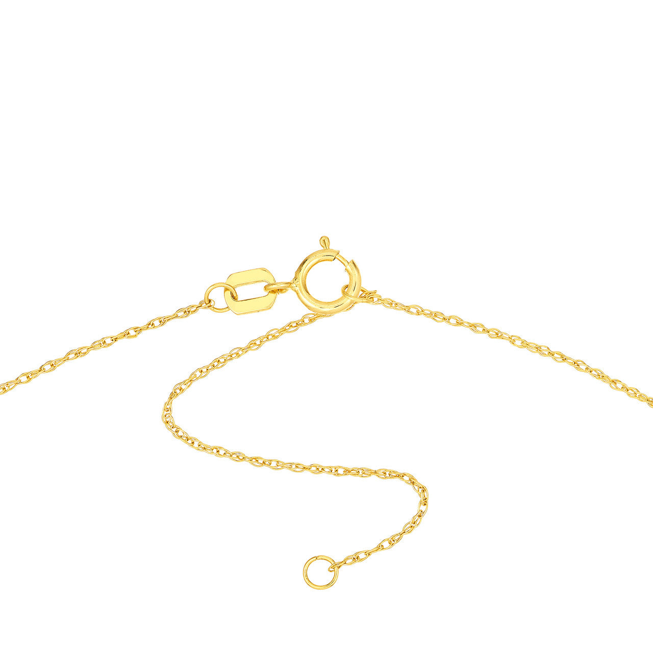 14K Yellow Gold ''Mama'' Bear Pendant Necklace - Queen May