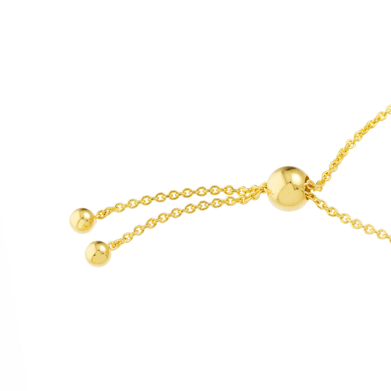 14K Gold Birthstone Bracelet - Queen May