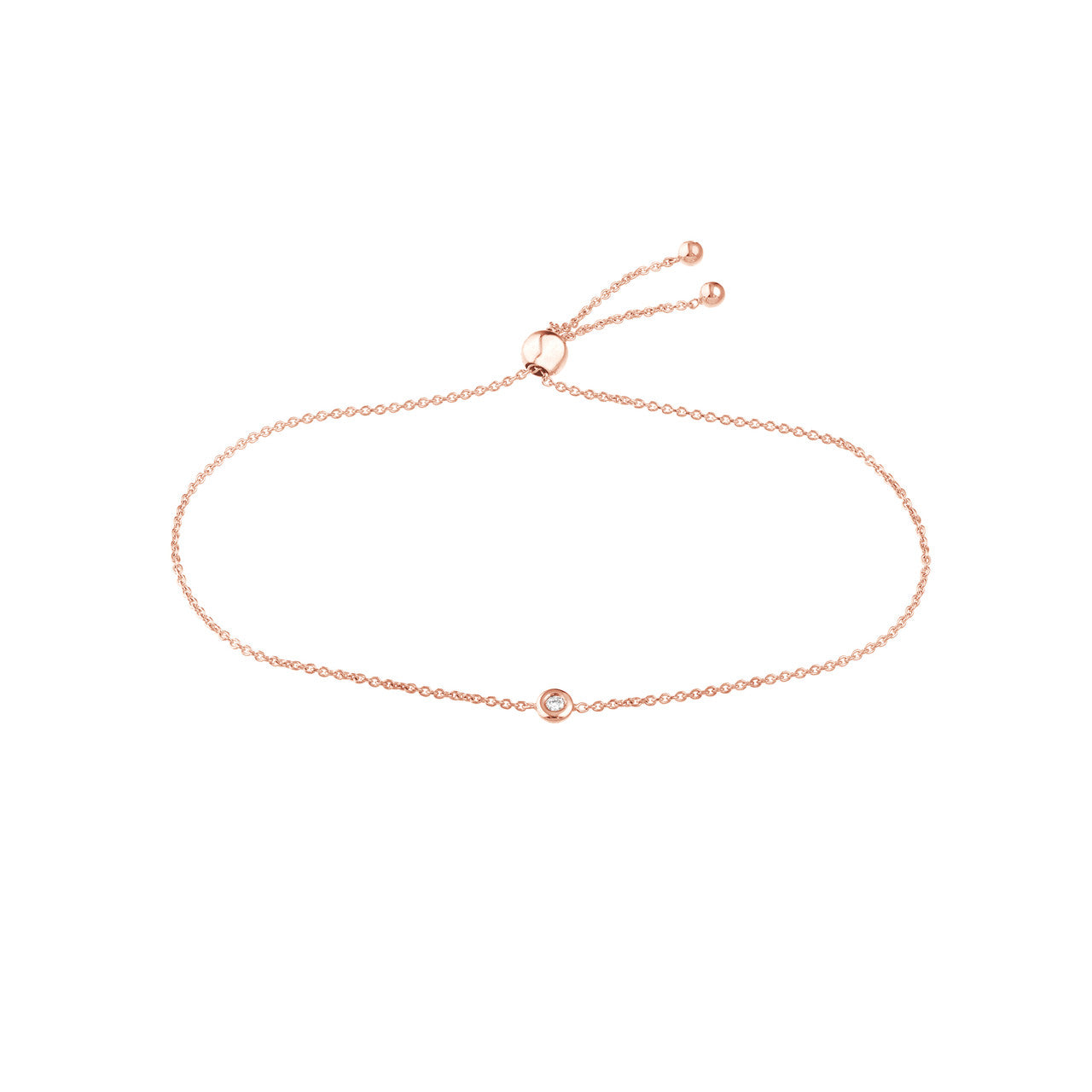 14K Gold Birthstone Bracelet - Queen May