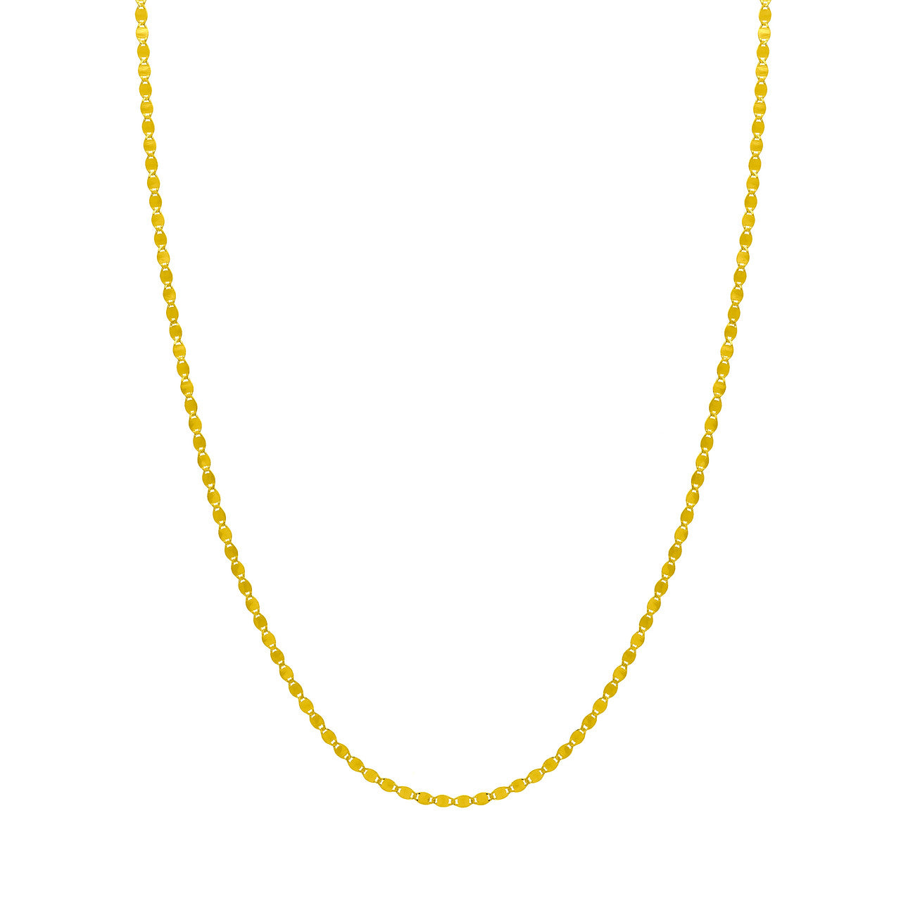 14K Gold Valentina Choker Chain Necklace - Queen May