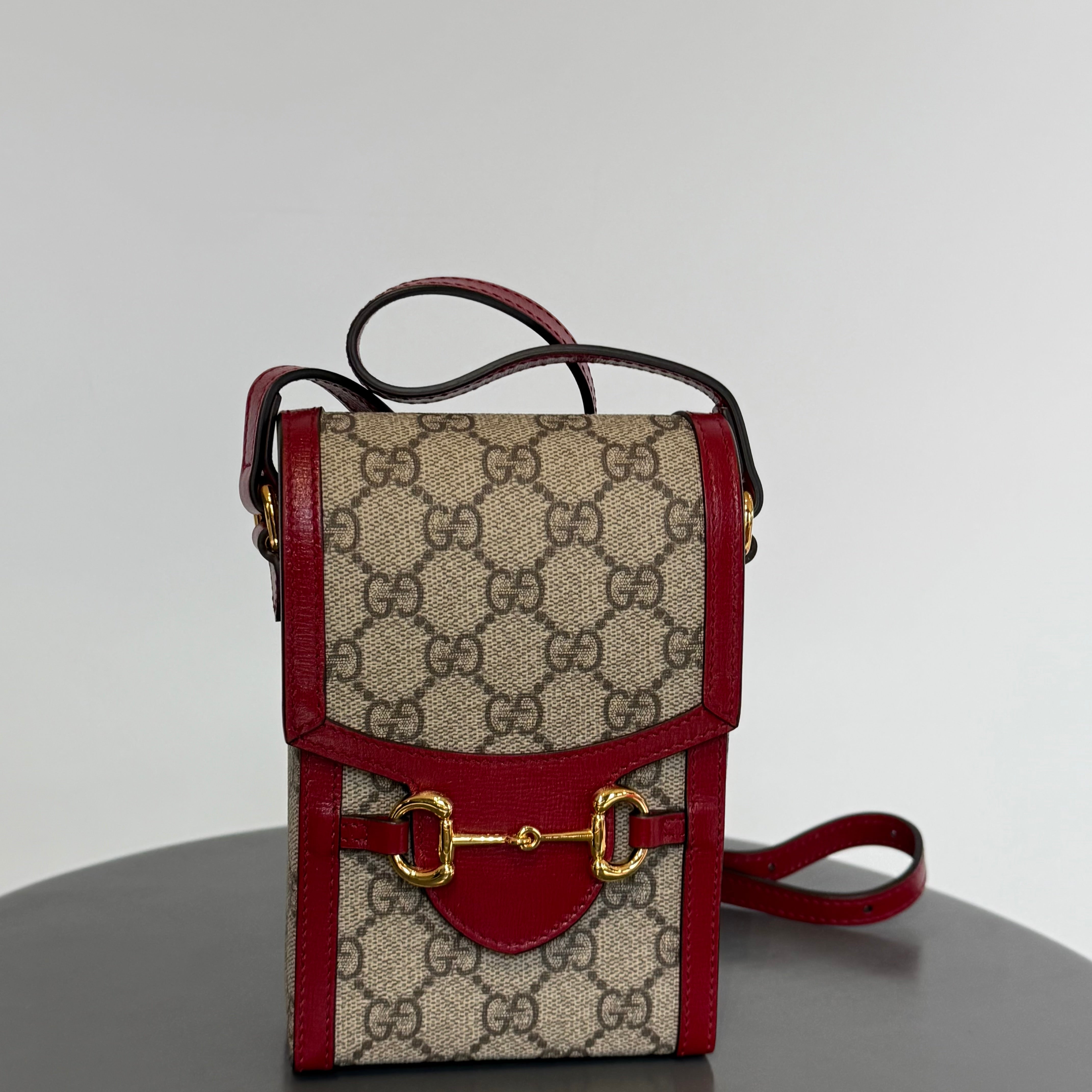 Gucci Mini GG Supreme Horsebit 1955 - Queen May