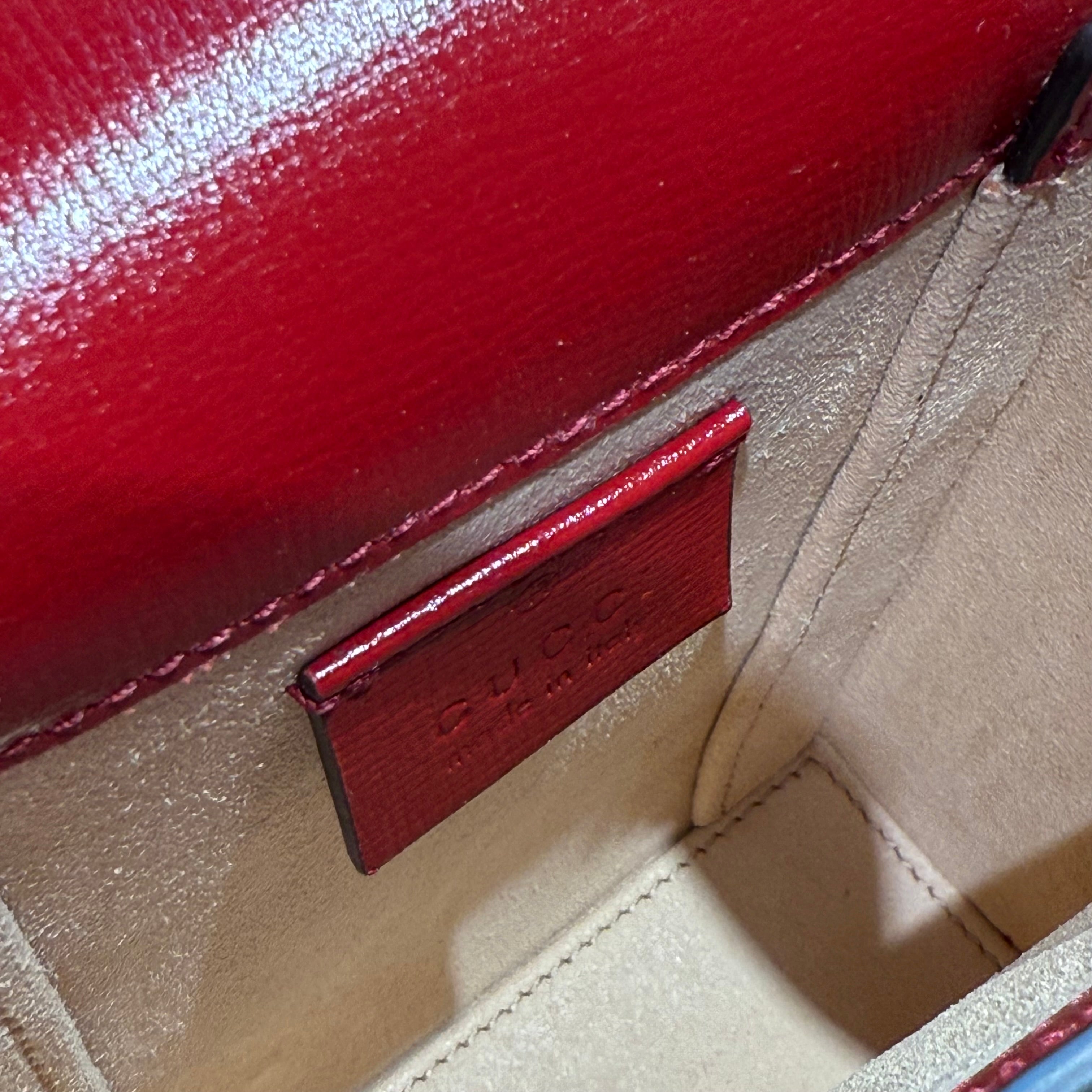 Gucci Mini GG Supreme Horsebit 1955 - Queen May