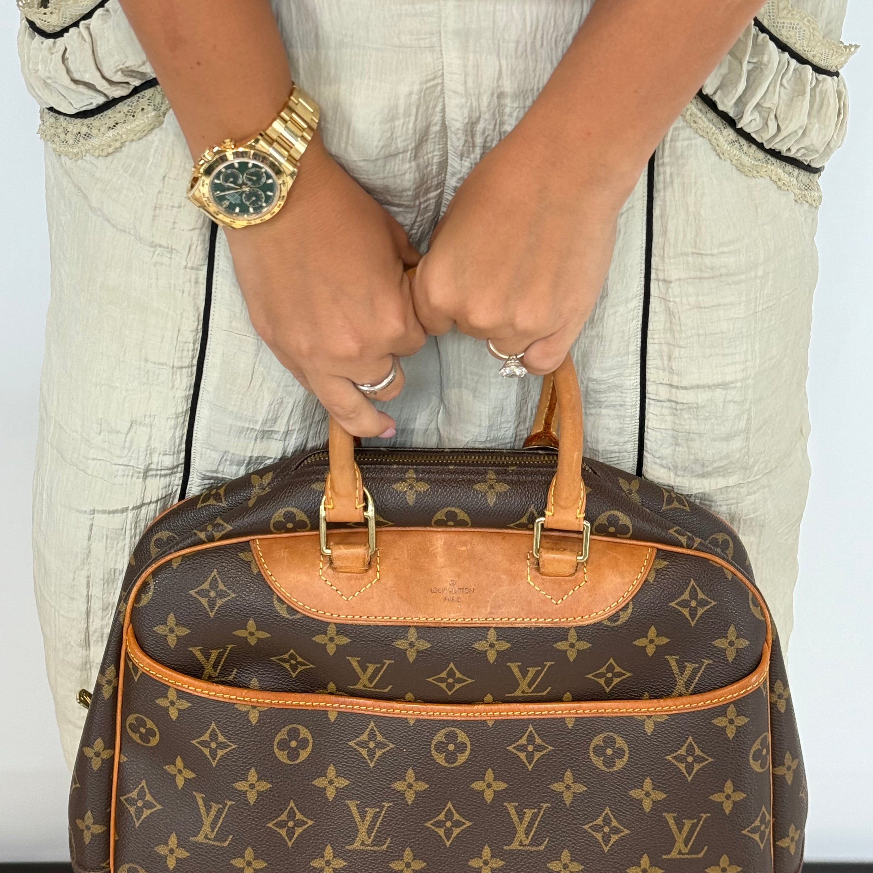 Vintage Louis Vuitton Monogram Deauville - Queen May