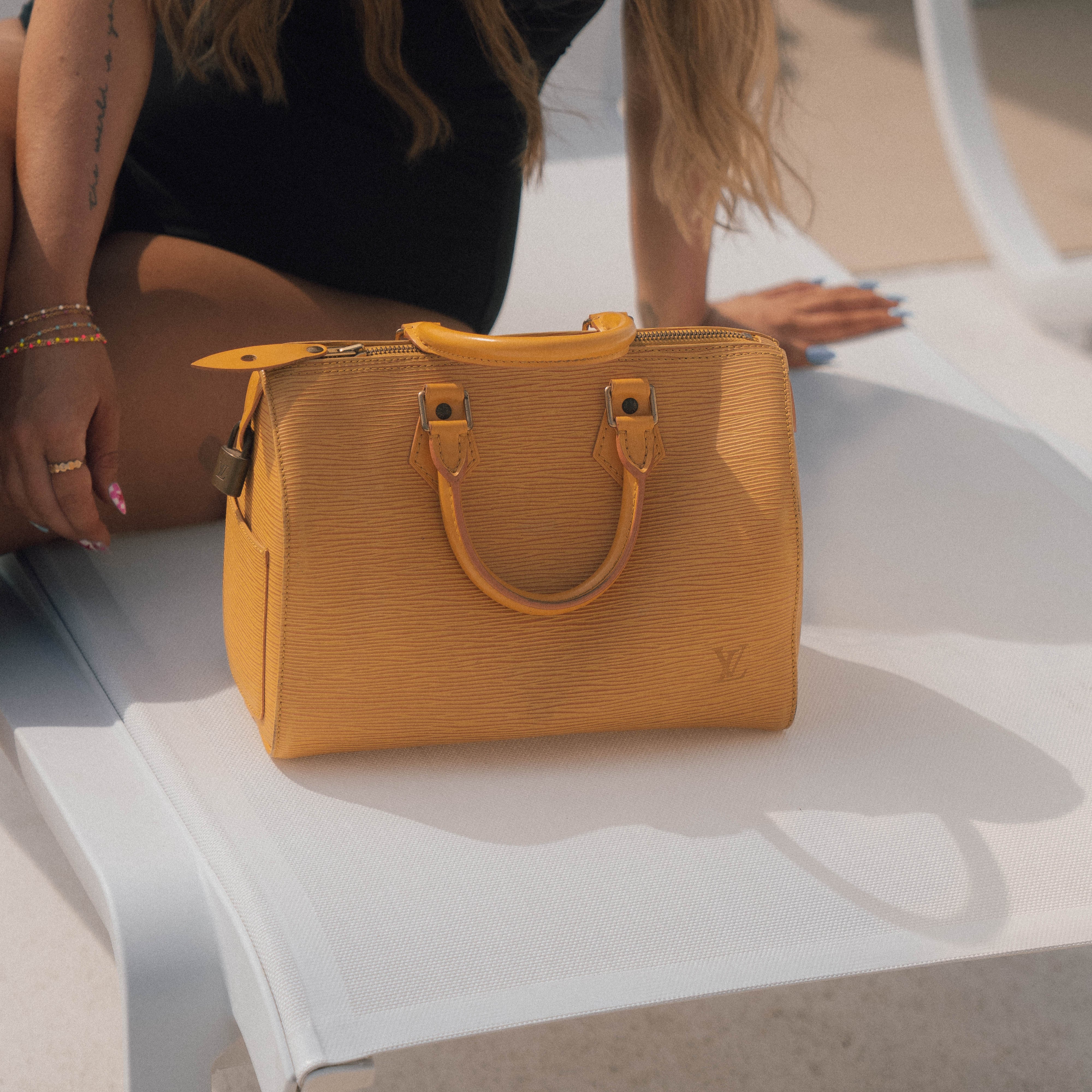 Louis Vuitton Epi Leather Speedy 25 Yellow - Queen May
