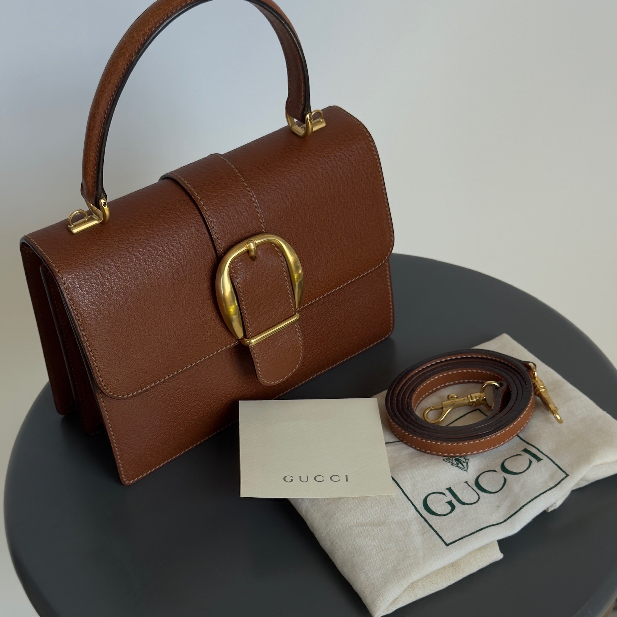 Gucci Vintage Top Handle Bag - Queen May
