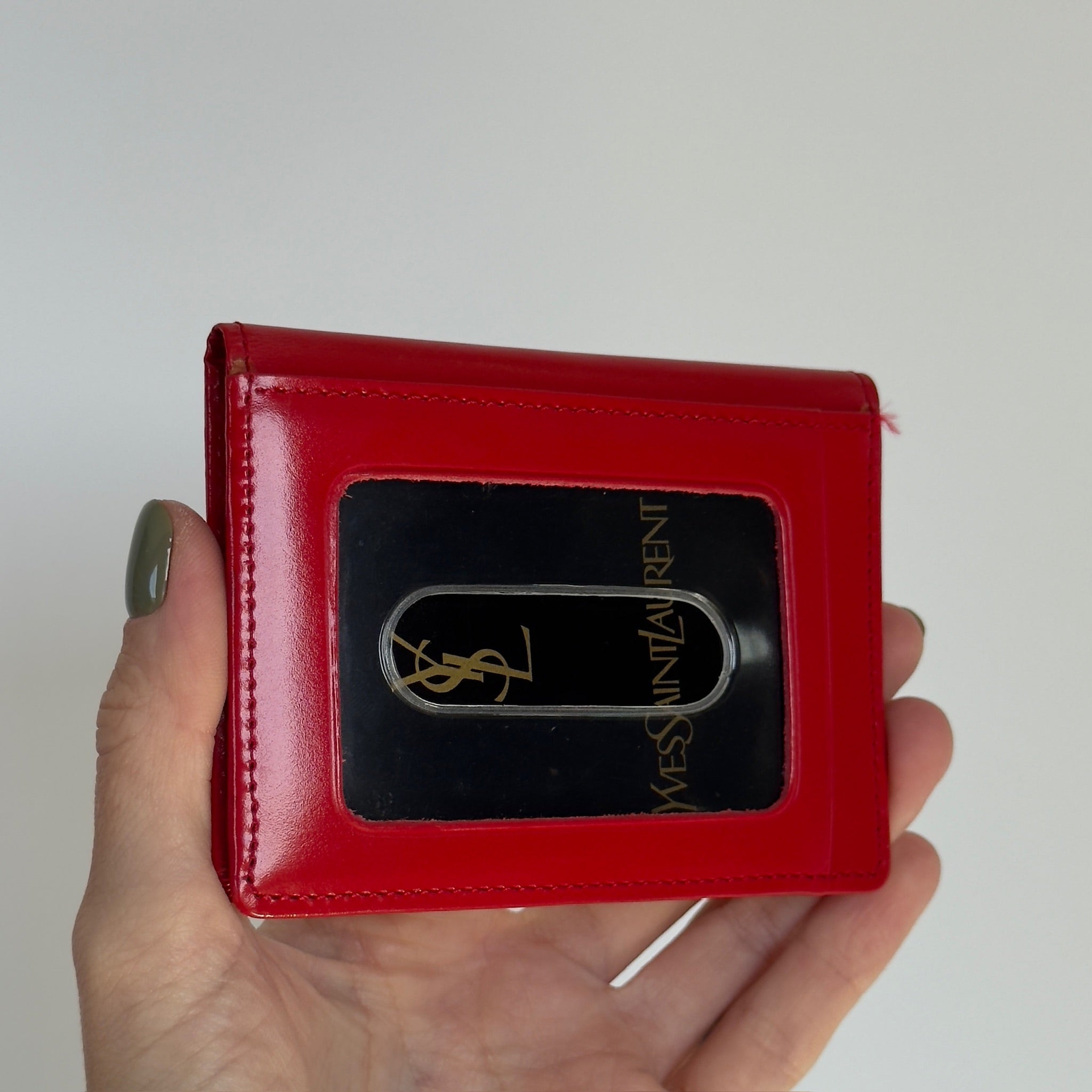 Vintage Yves Saint Laurent Heart Cardholder - Queen May