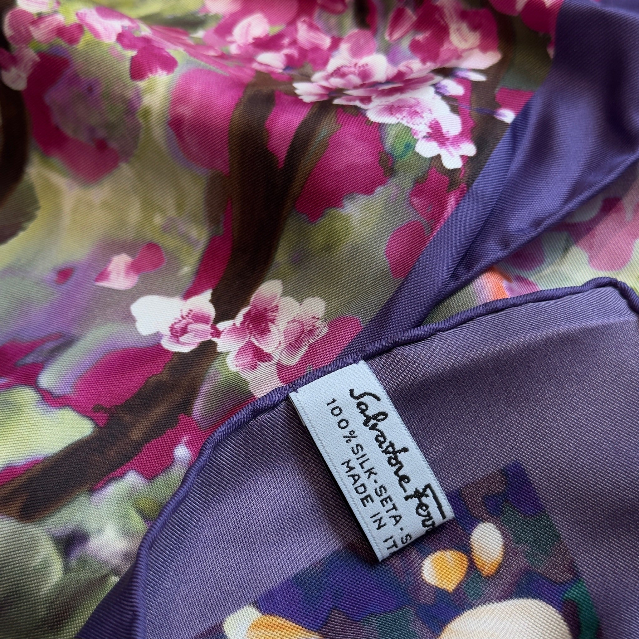 Salvatore Ferragamo Silk Scarf - Queen May