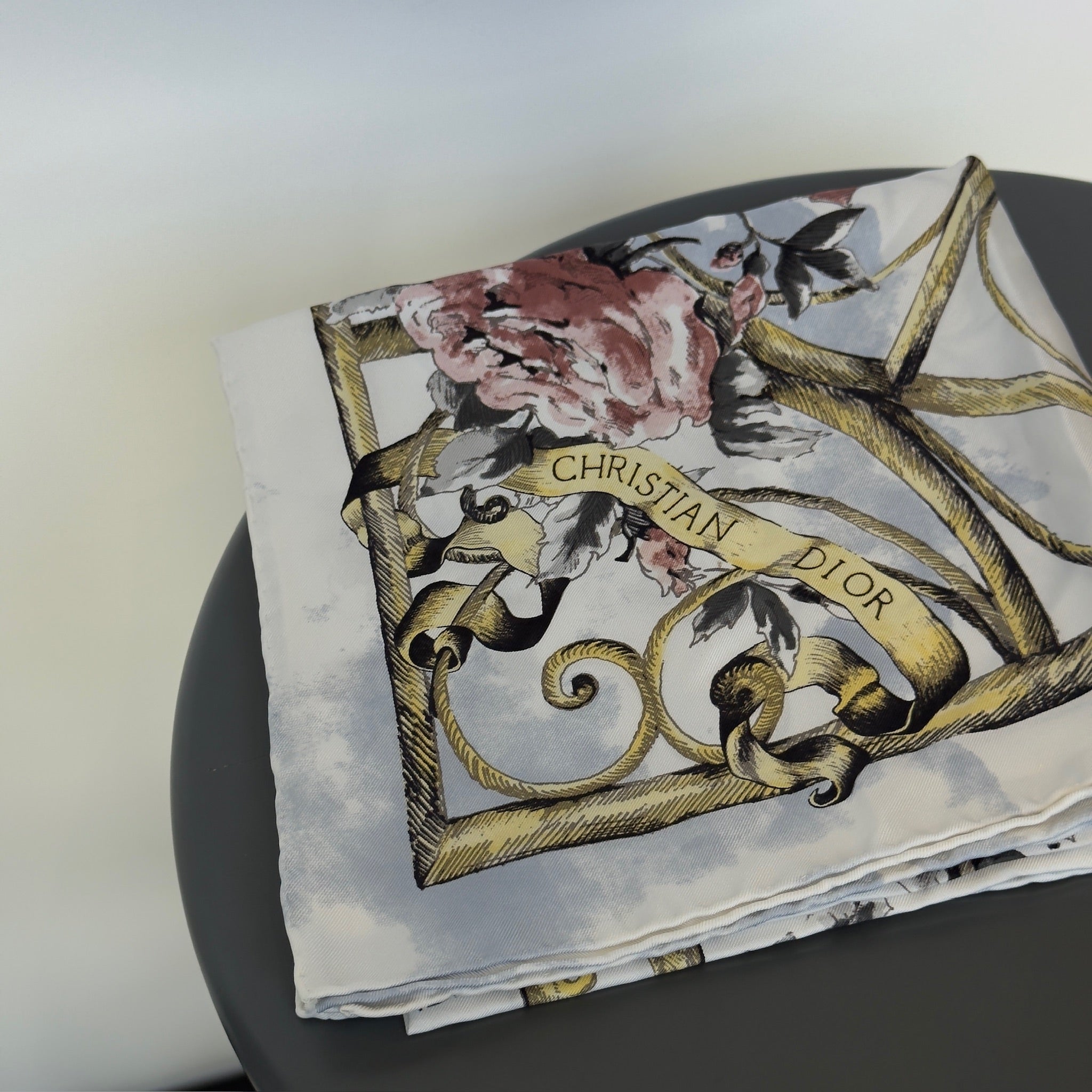 Dior Silk Floral Scarf - Queen May