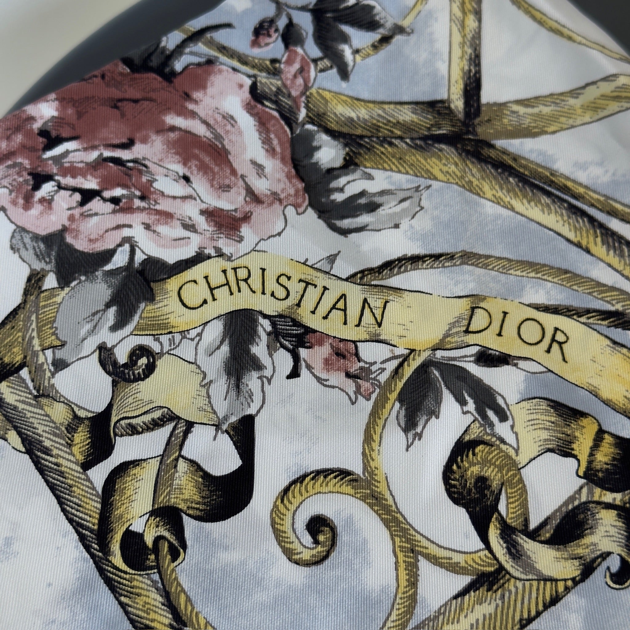 Dior Silk Floral Scarf - Queen May