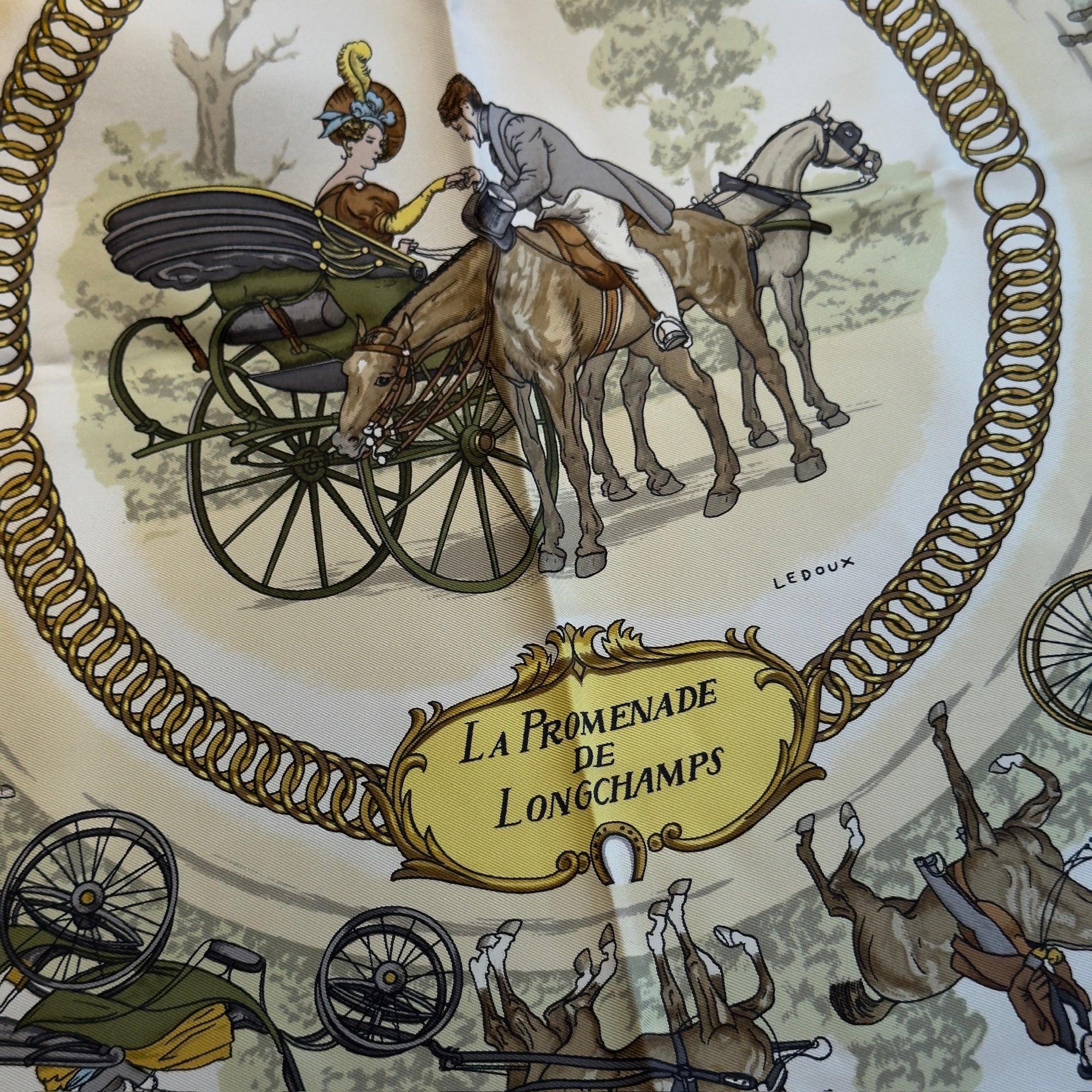 Hermes Carre 90 Scarf - Queen May