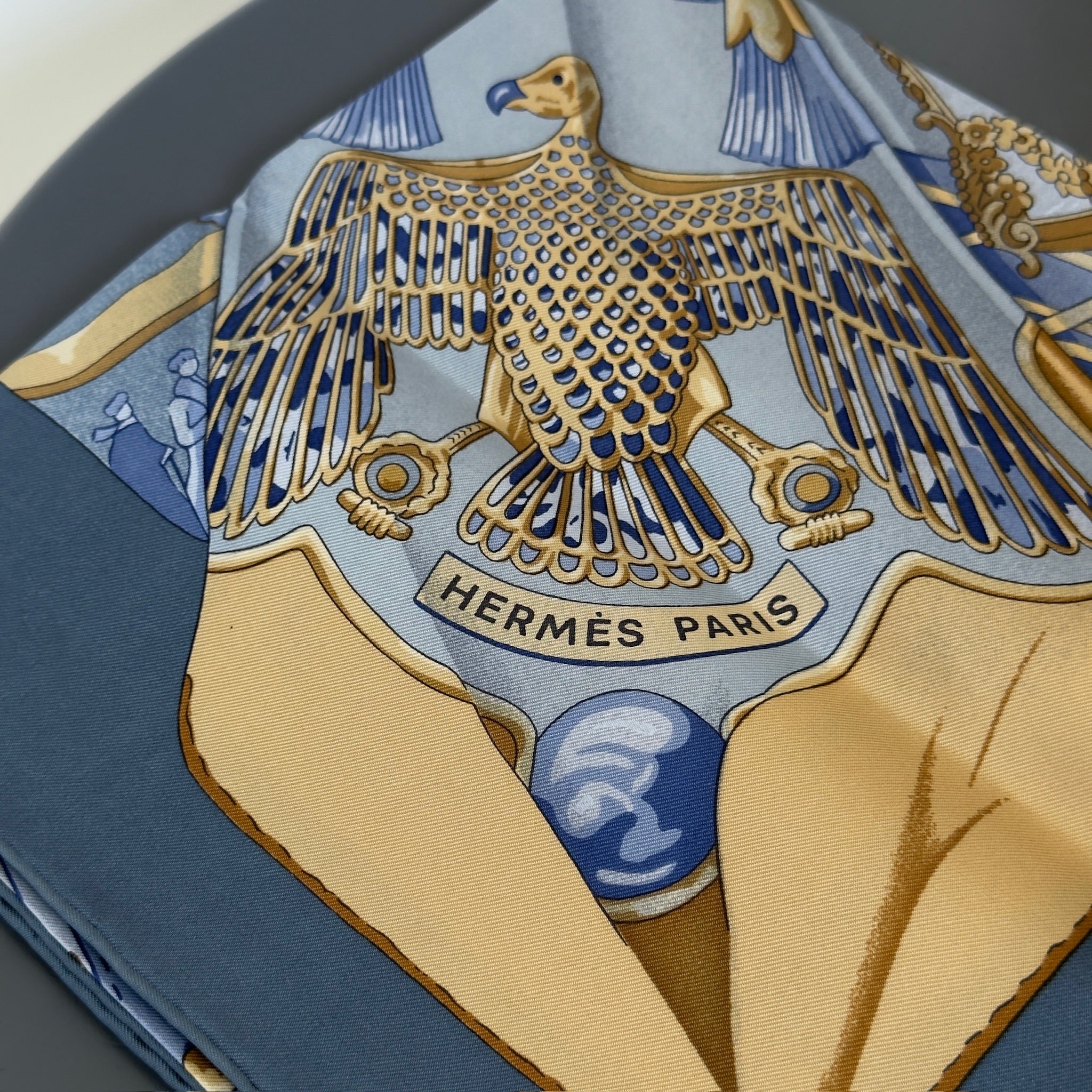 Hermes Soliel De Soie Scarf 90 - Queen May